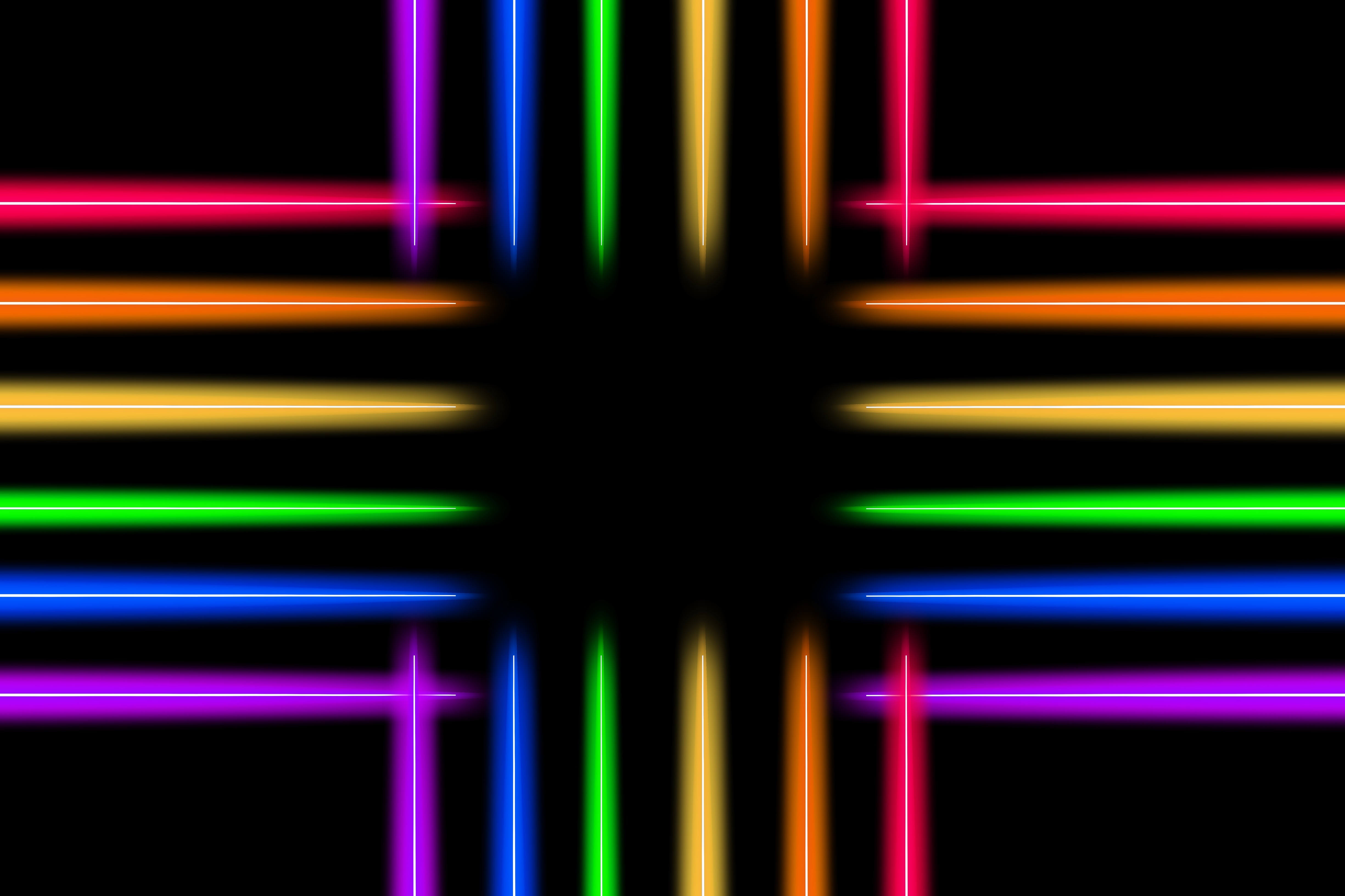 103492 Hintergrundbilder und Regenbogen Bilder auf dem Desktop. Laden Sie regenbogen, mehrfarbig, motley, textur, linien, texturen, neon, glühen, glow, schillernden Bildschirmschoner kostenlos auf den PC herunter