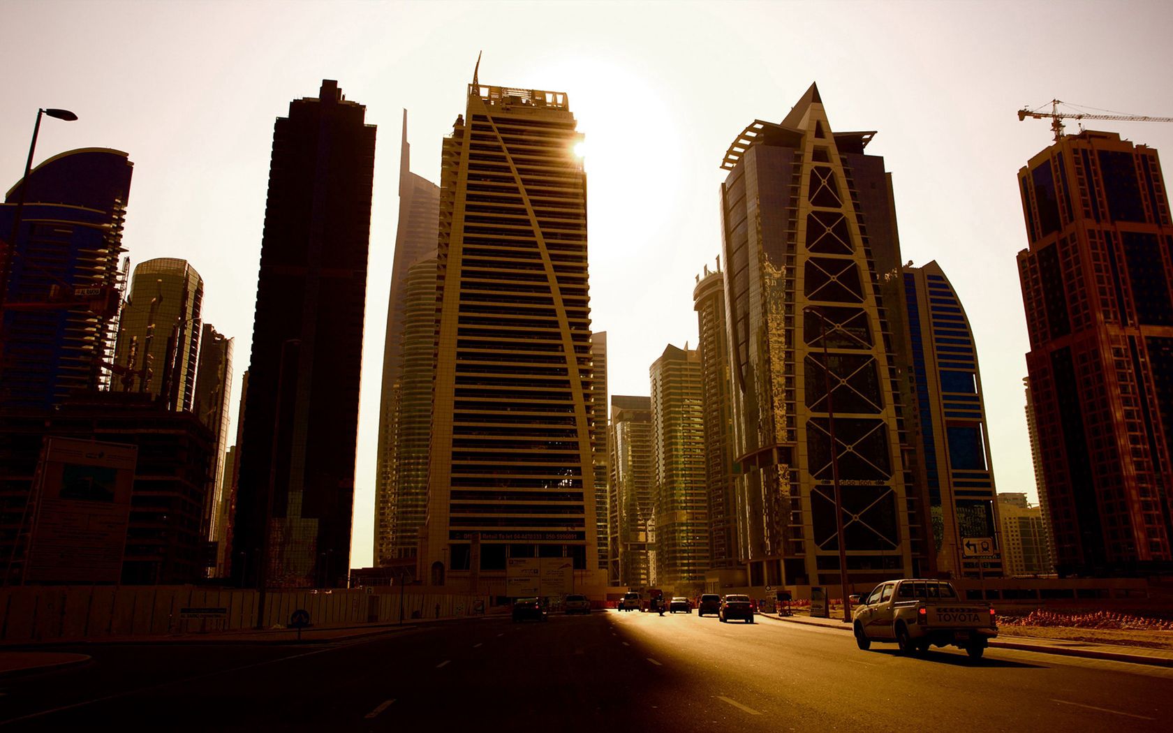 Laden Sie das Städte, Häuser, Wolkenkratzer, Dubai, Turm, Vereinigte Arabische Emirate, Türme-Bild kostenlos auf Ihren PC-Desktop herunter