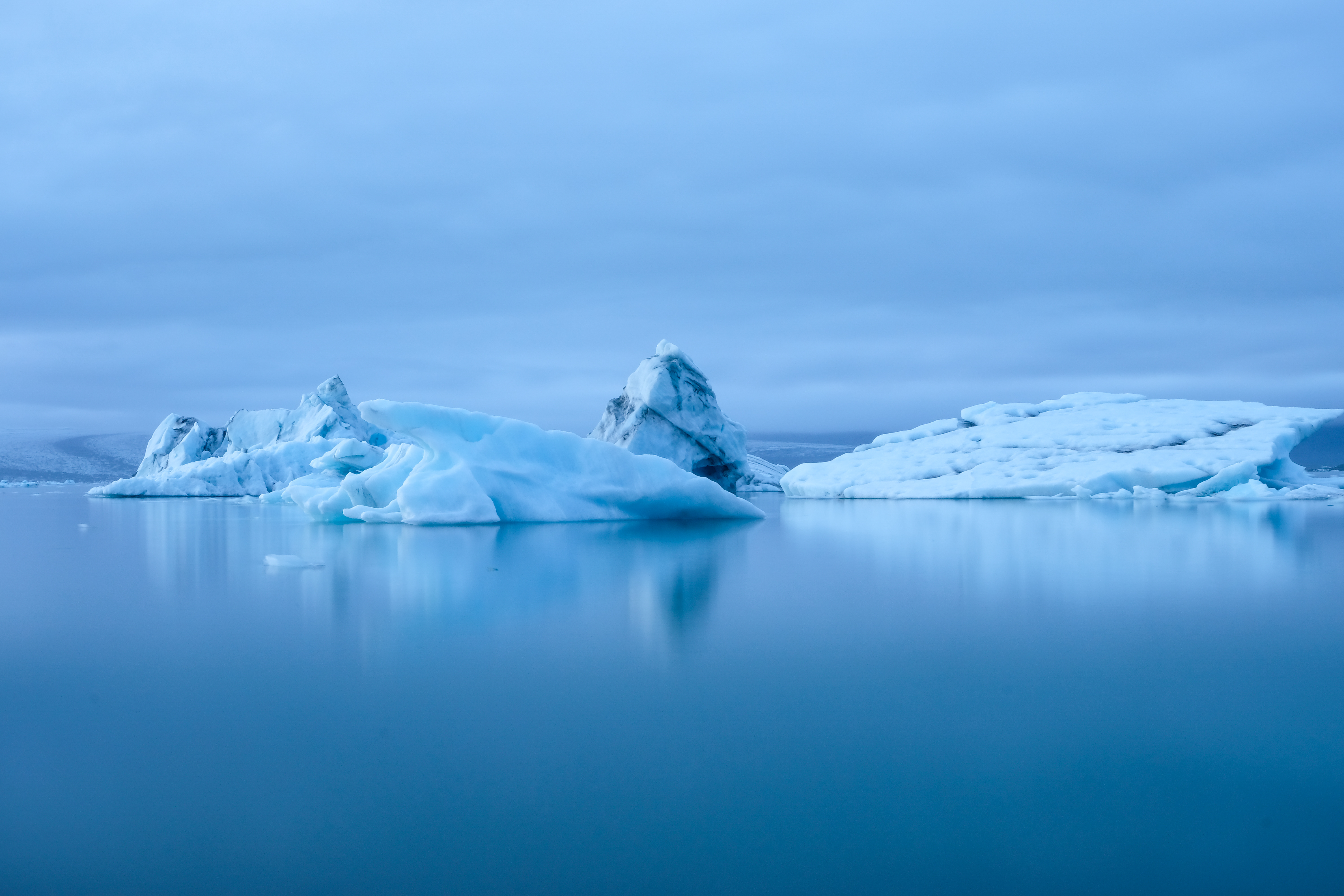 water, glacier, nature, iceberg Panoramic Wallpapers