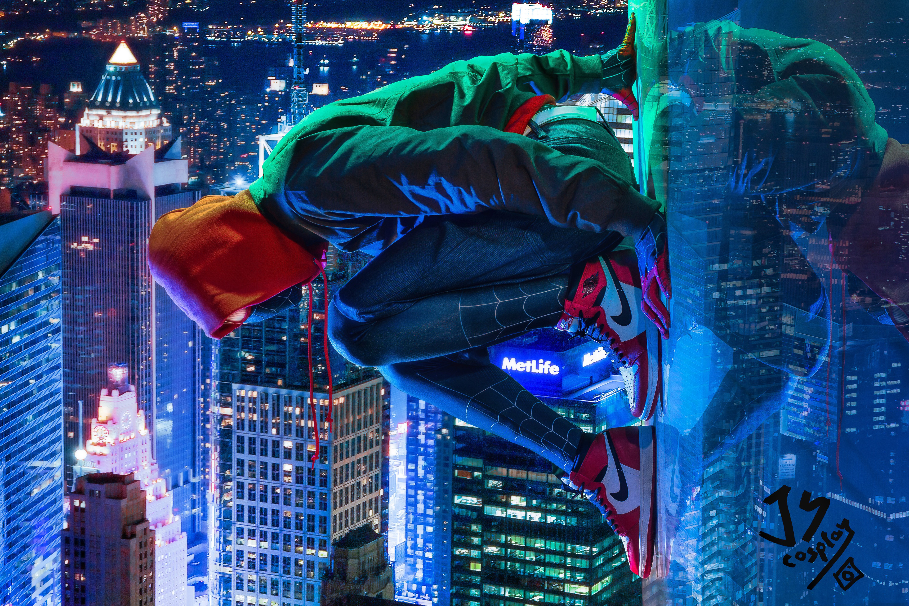 superhero, spider man, hood, miles morales, spider man: into the spider verse, movie wallpaper for mobile