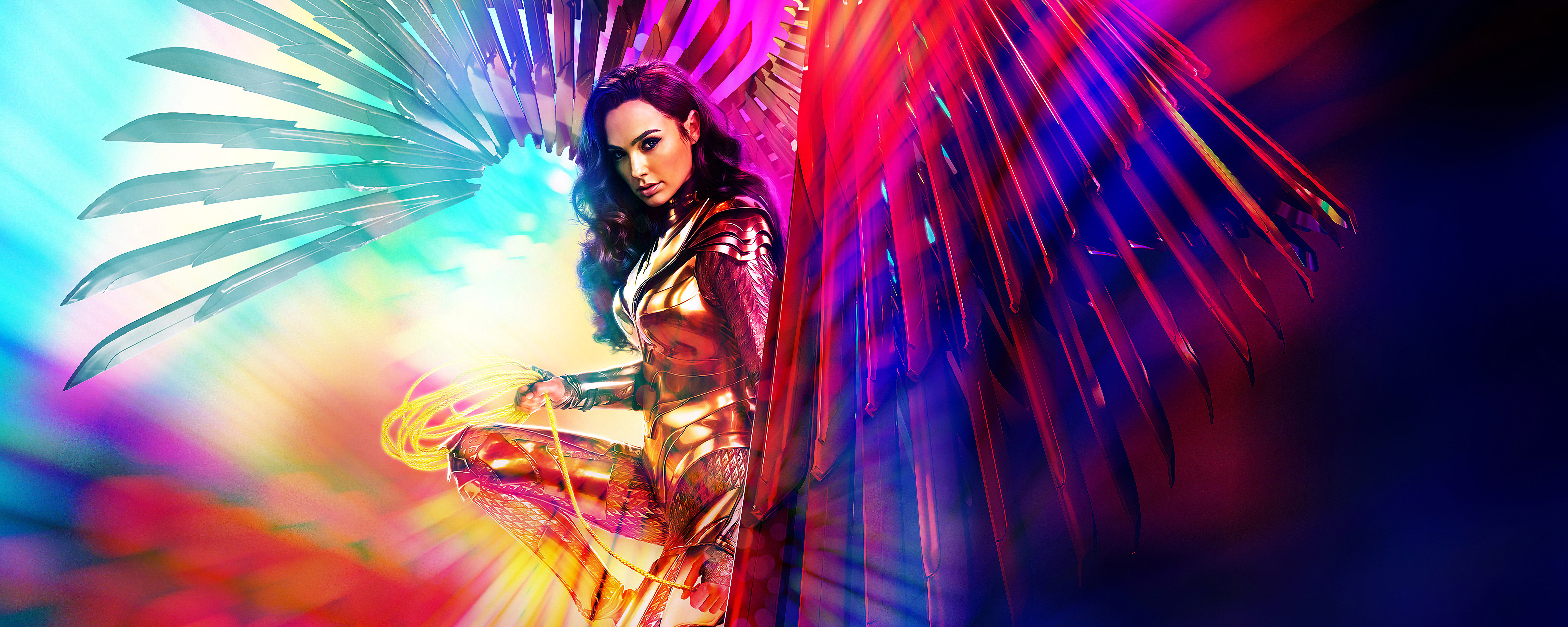 wonder woman 1984, gal gadot, movie, armor, diana prince, lasso of truth, wings, wonder woman for android