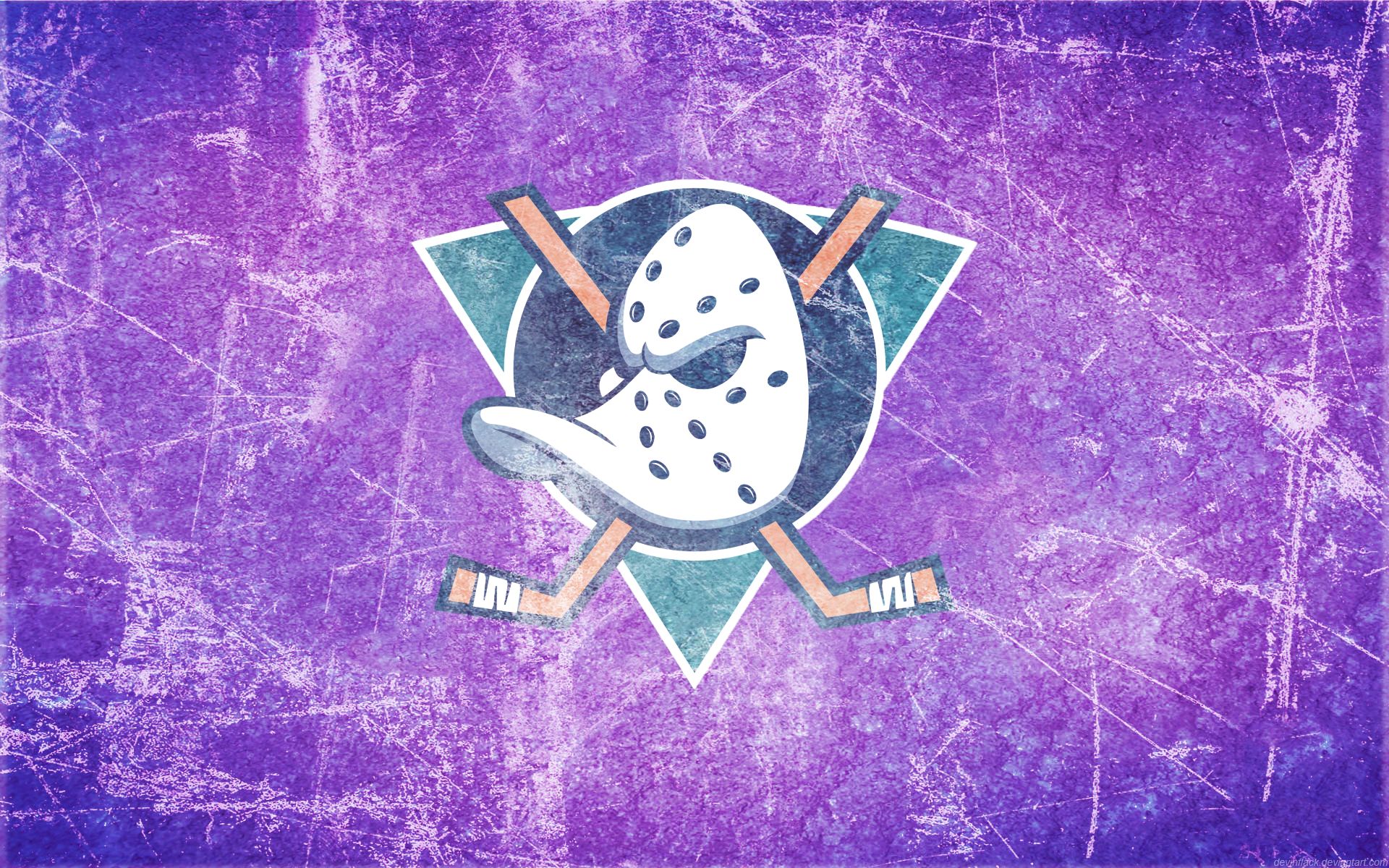 Widescreen image logo, nhl, anaheim ducks, hockey