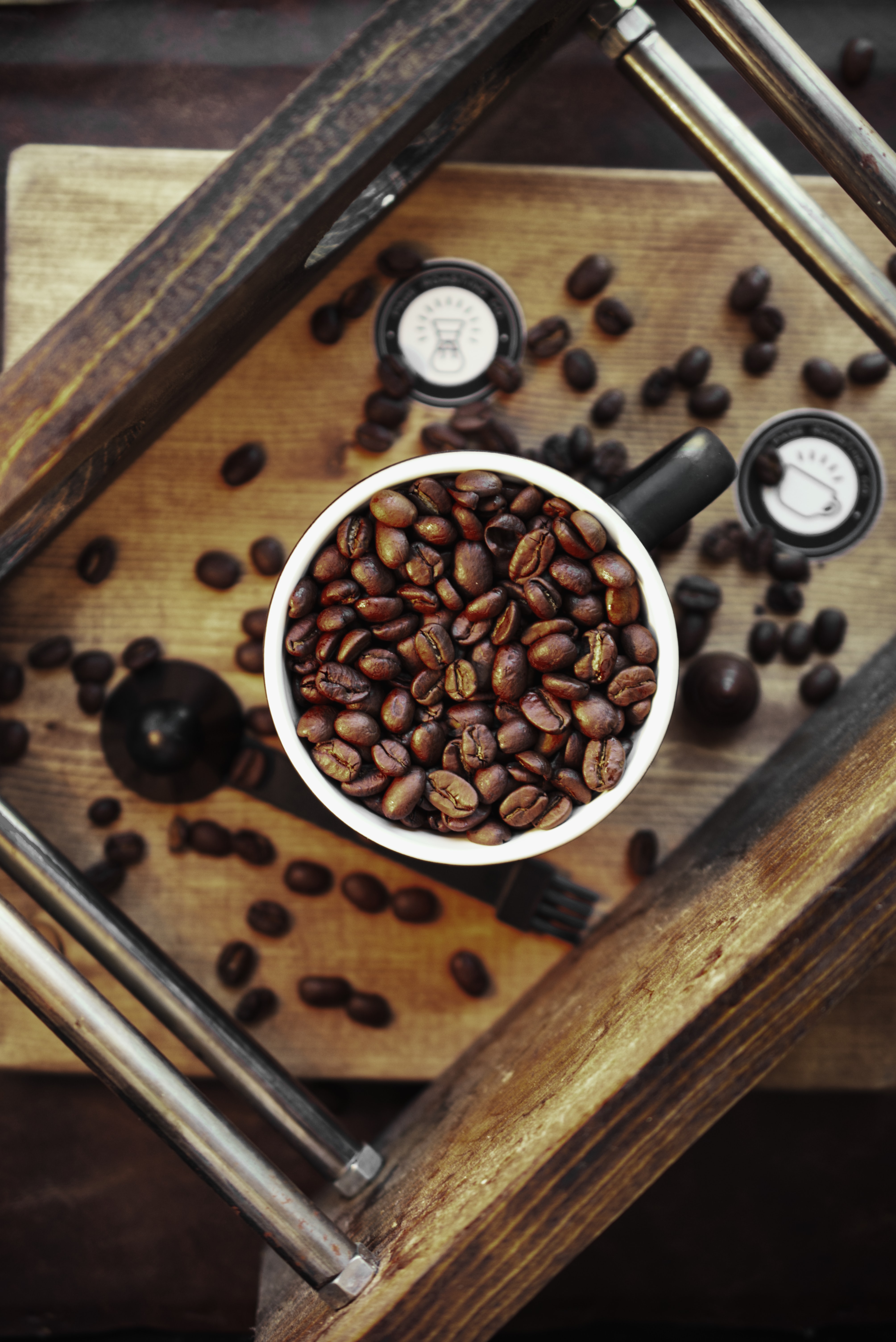 Cup food, grain, grains, coffee 4k Wallpaper