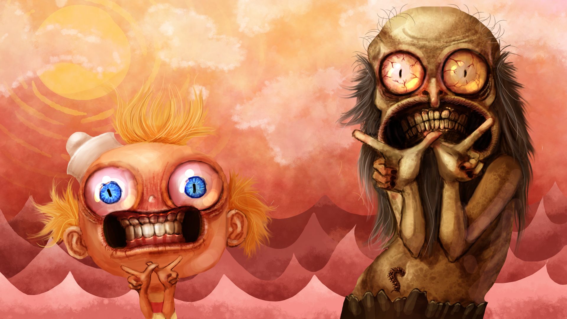 Free Images the marvelous misadventures of flapjack, tv show, surreal, horror Creepy