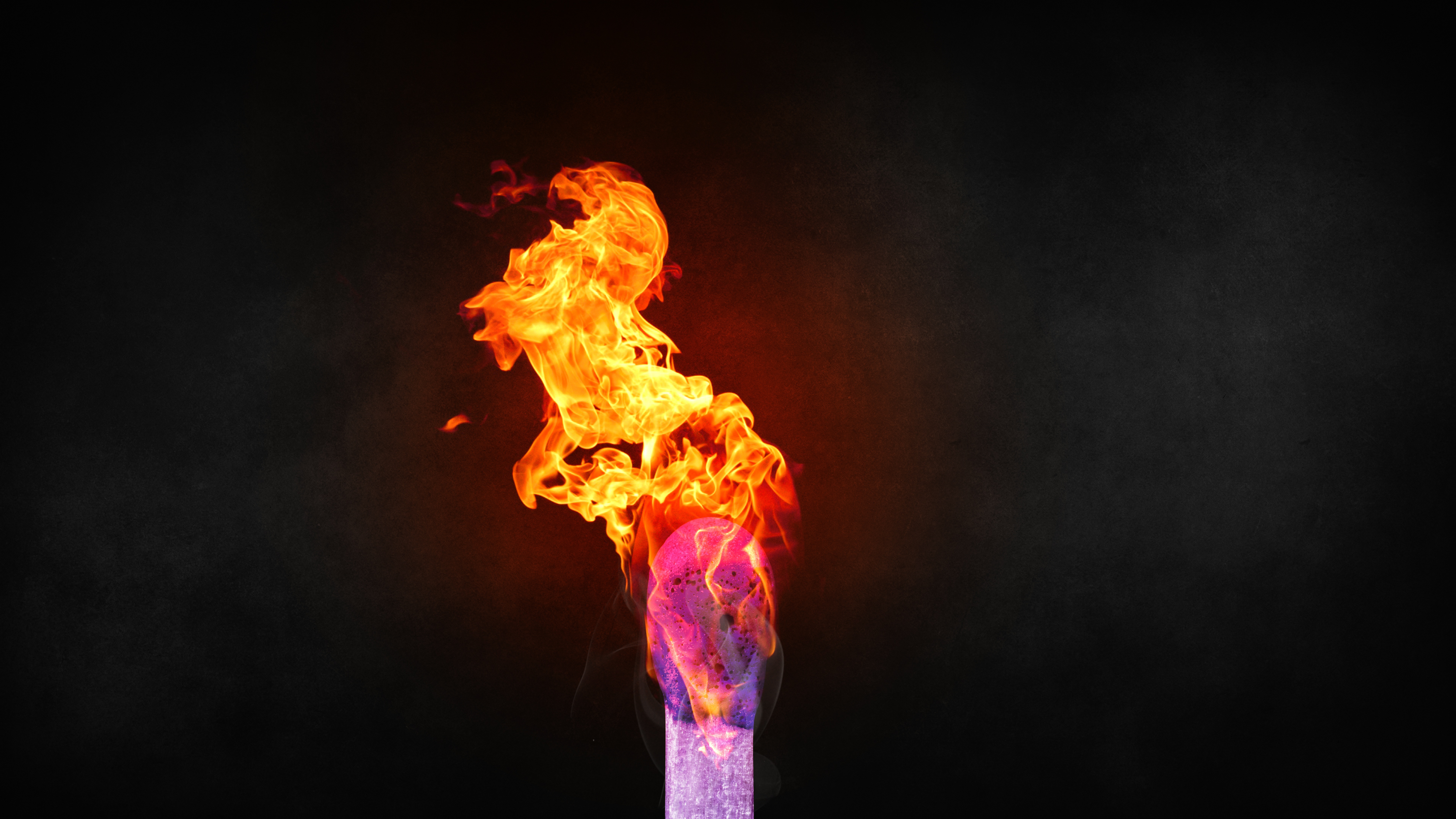 match, photography, fire, flame UHD