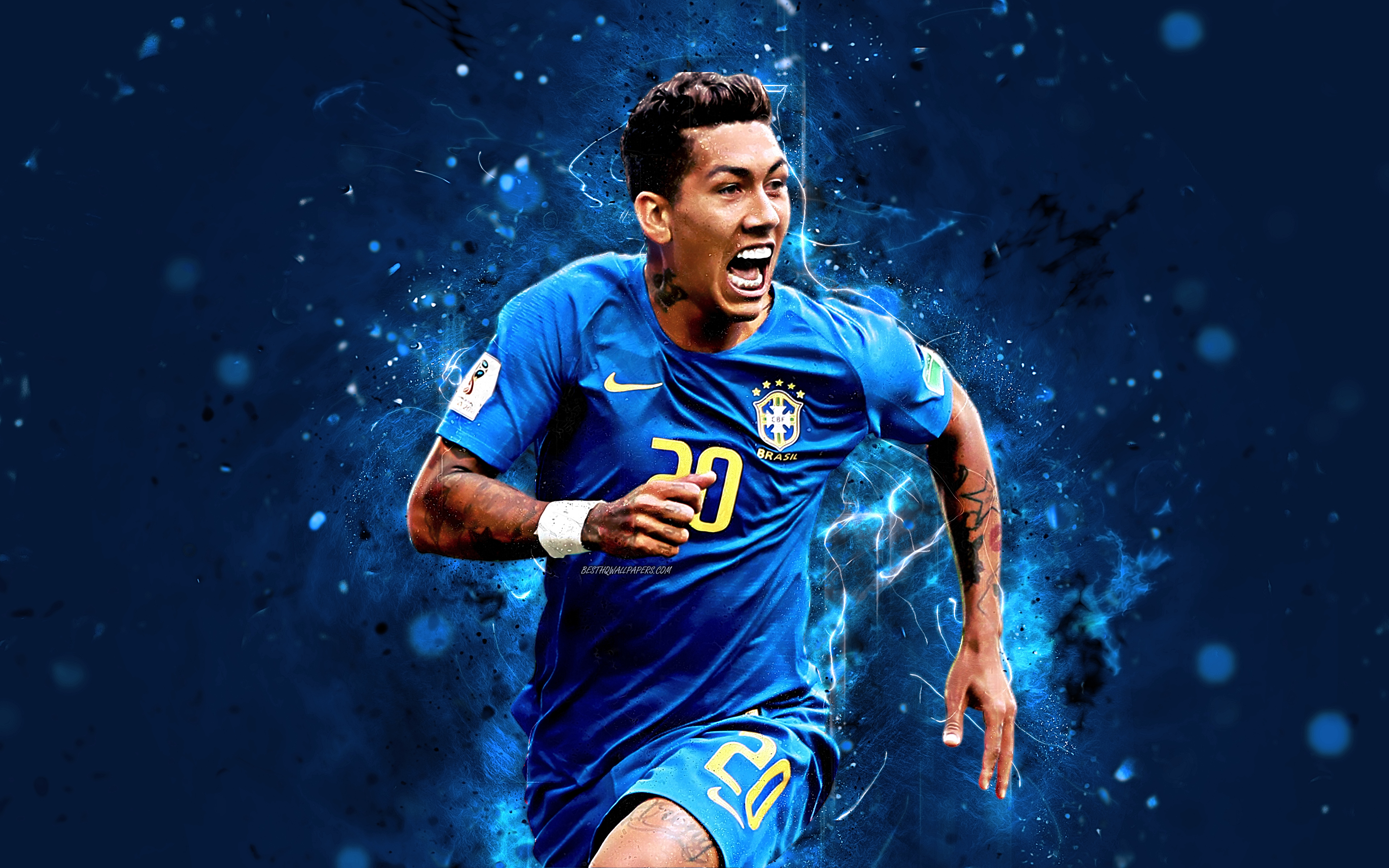 HD desktop wallpaper: Sports, Footballer, Soccer, Brazilian, Roberto  Firmino download free picture #452618