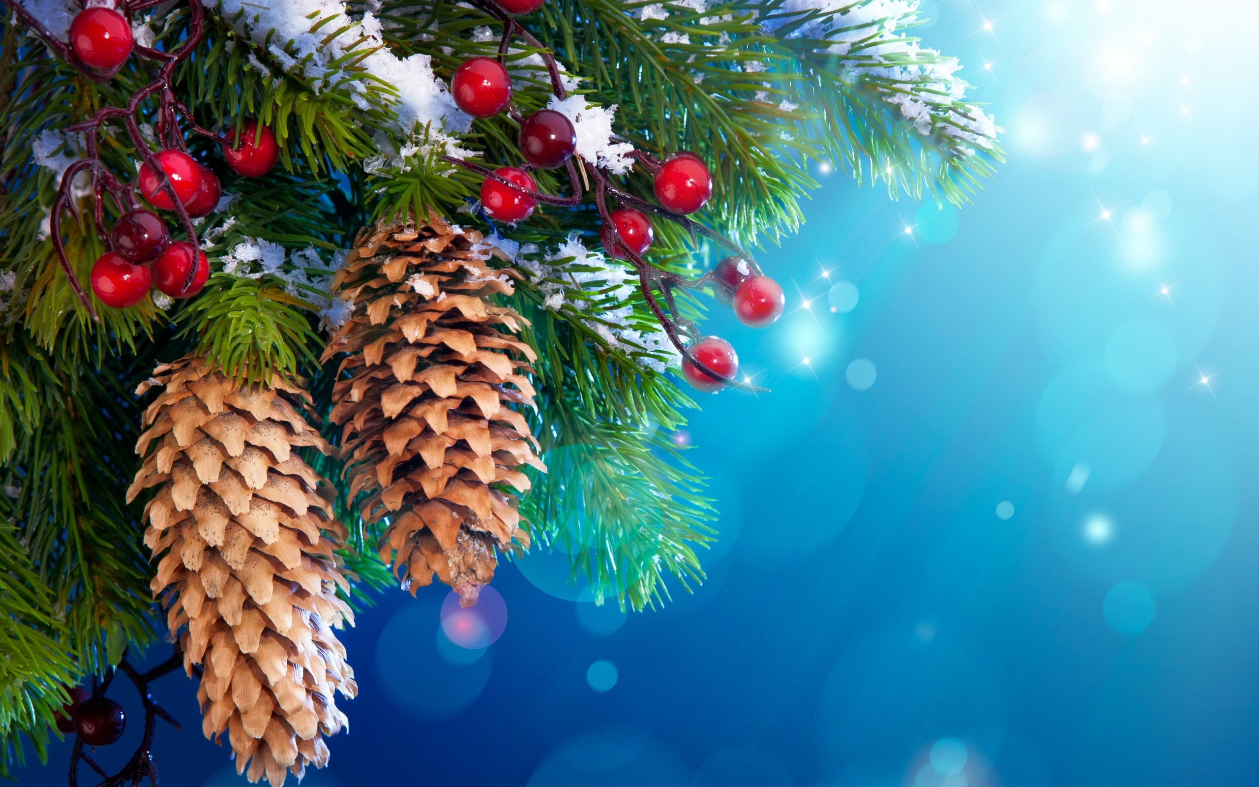 holidays, new year, background Cones HD Android Wallpapers
