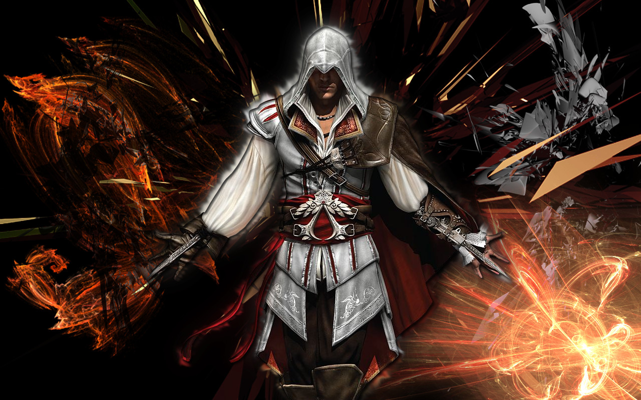 ezio (assassin's creed), video game, assassin's creed, assassin's creed ii cell phone wallpapers