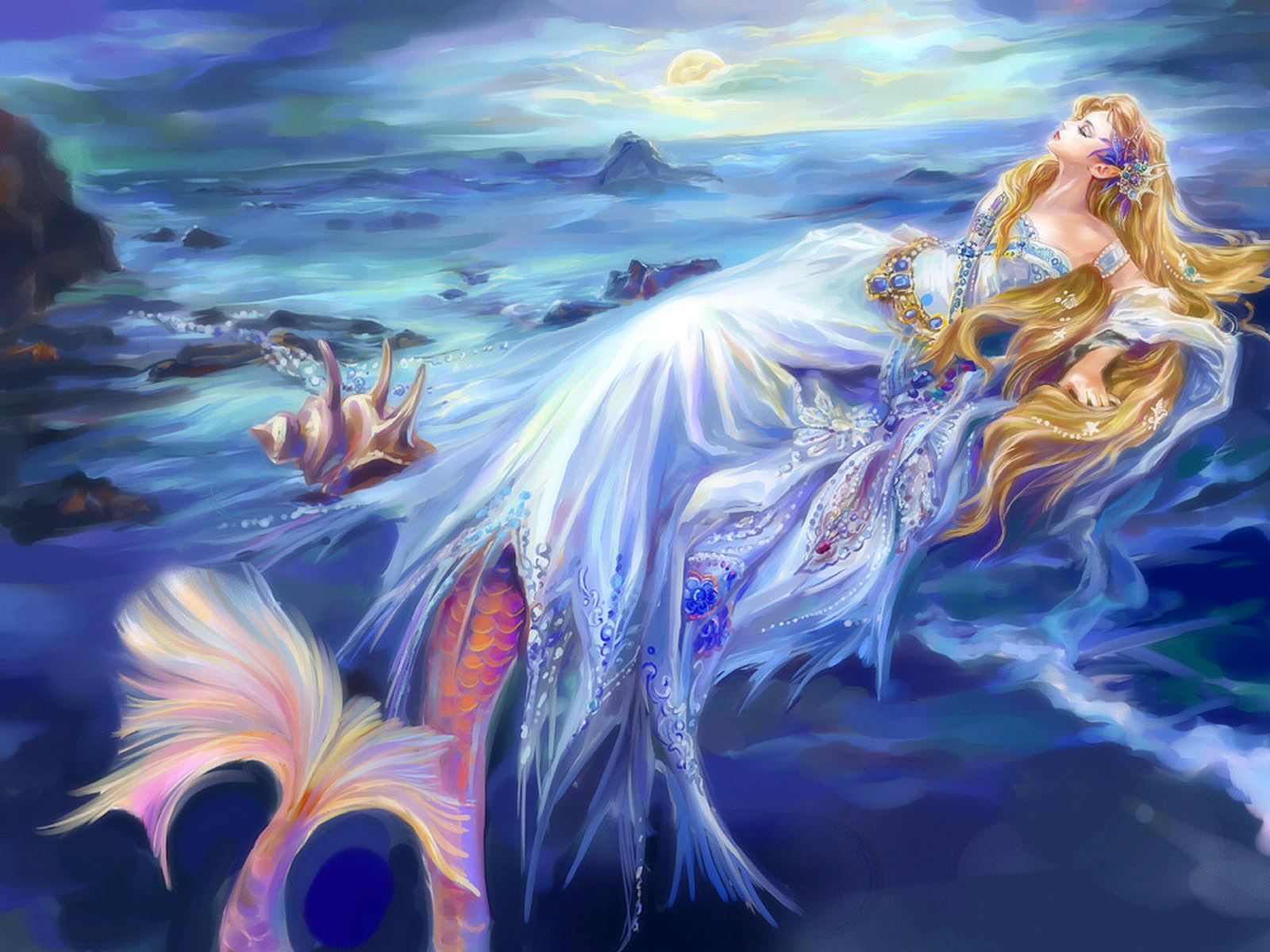Mermaid cellphone Wallpaper