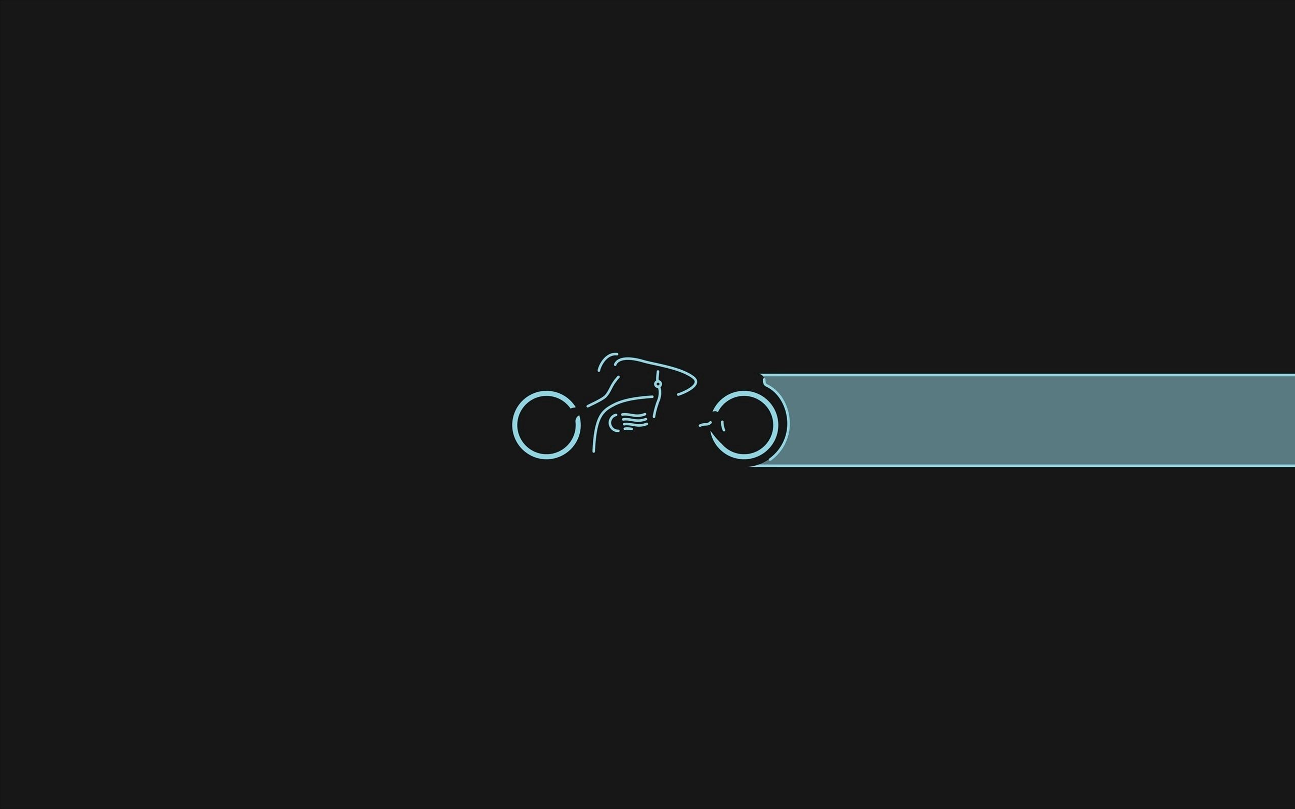 Cool Backgrounds tron, motorcycle, minimalism Speed