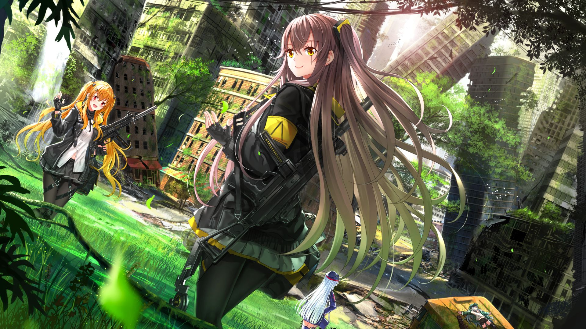 Большие девочки 11.04 2024. UMP 45 girls Frontline. UMP 45 girls Frontline обои. Girls Frontline ump9.