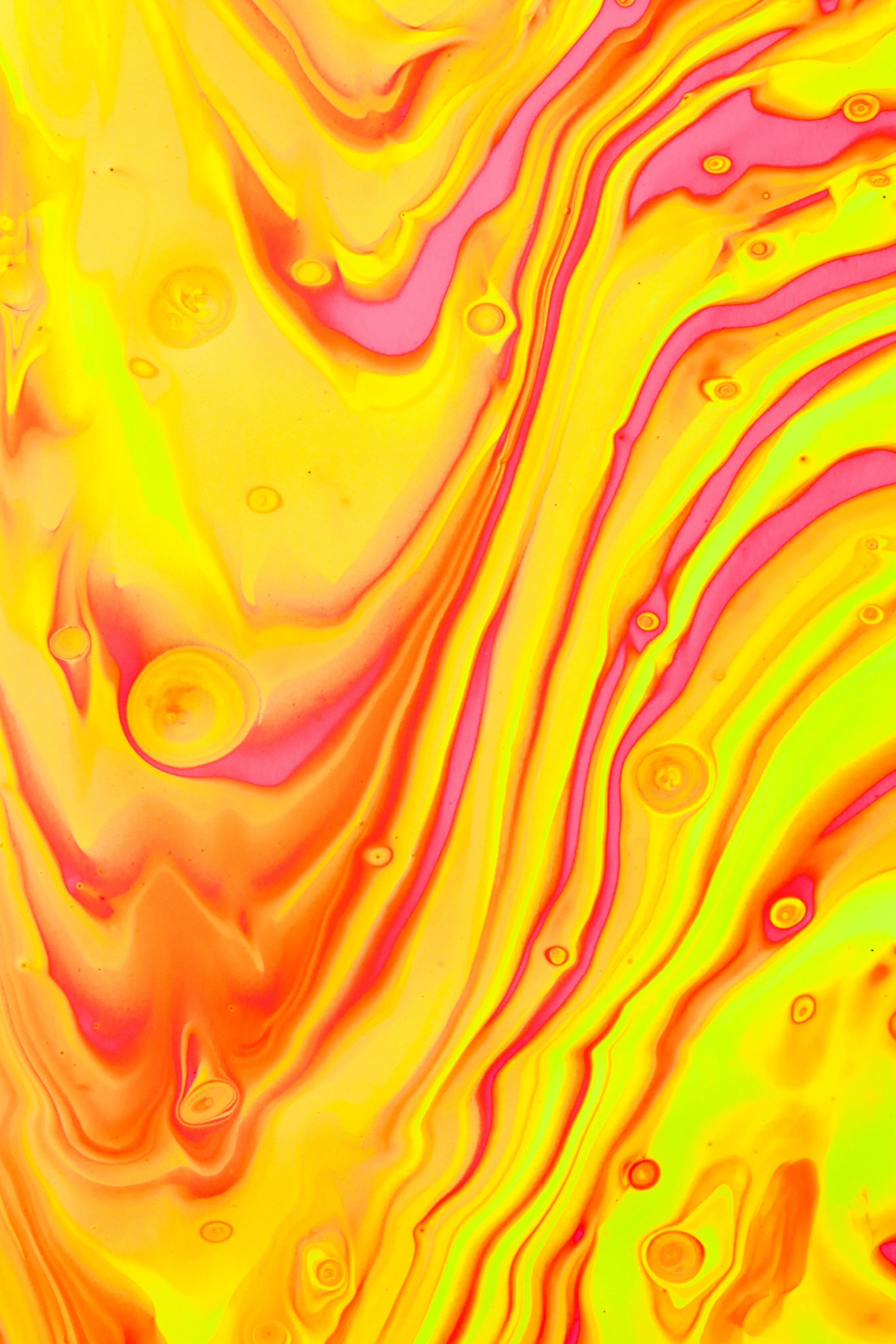 134260 free download Yellow wallpapers for phone, liquid, divorces, paint, abstract Yellow images and screensavers for mobile