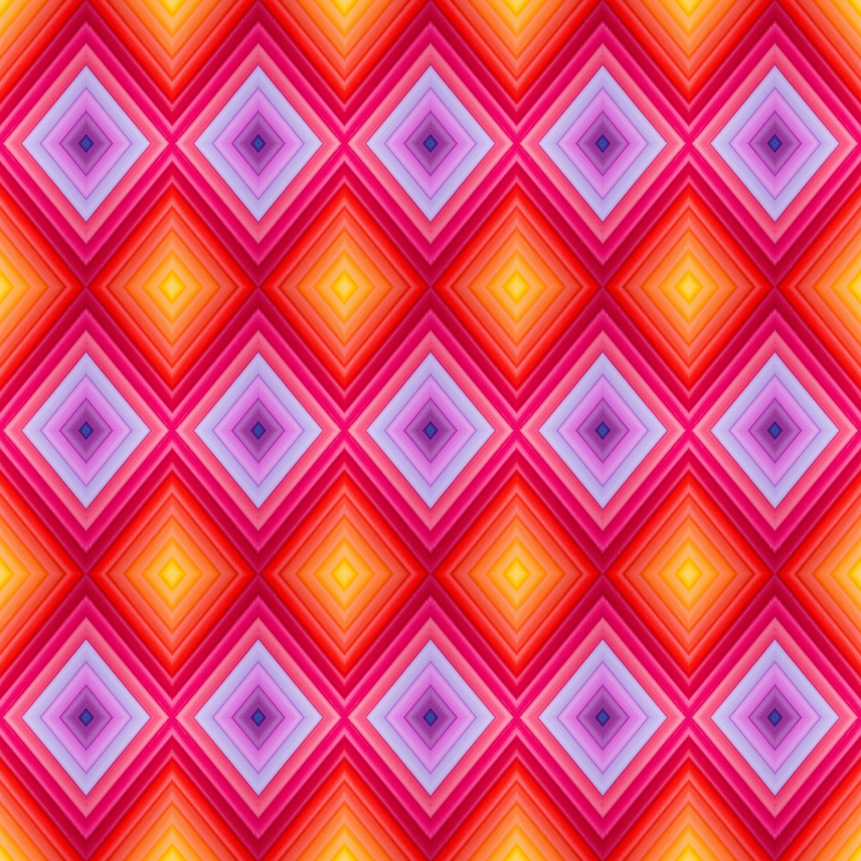 patterns, textures, bright, texture, rhombus phone background