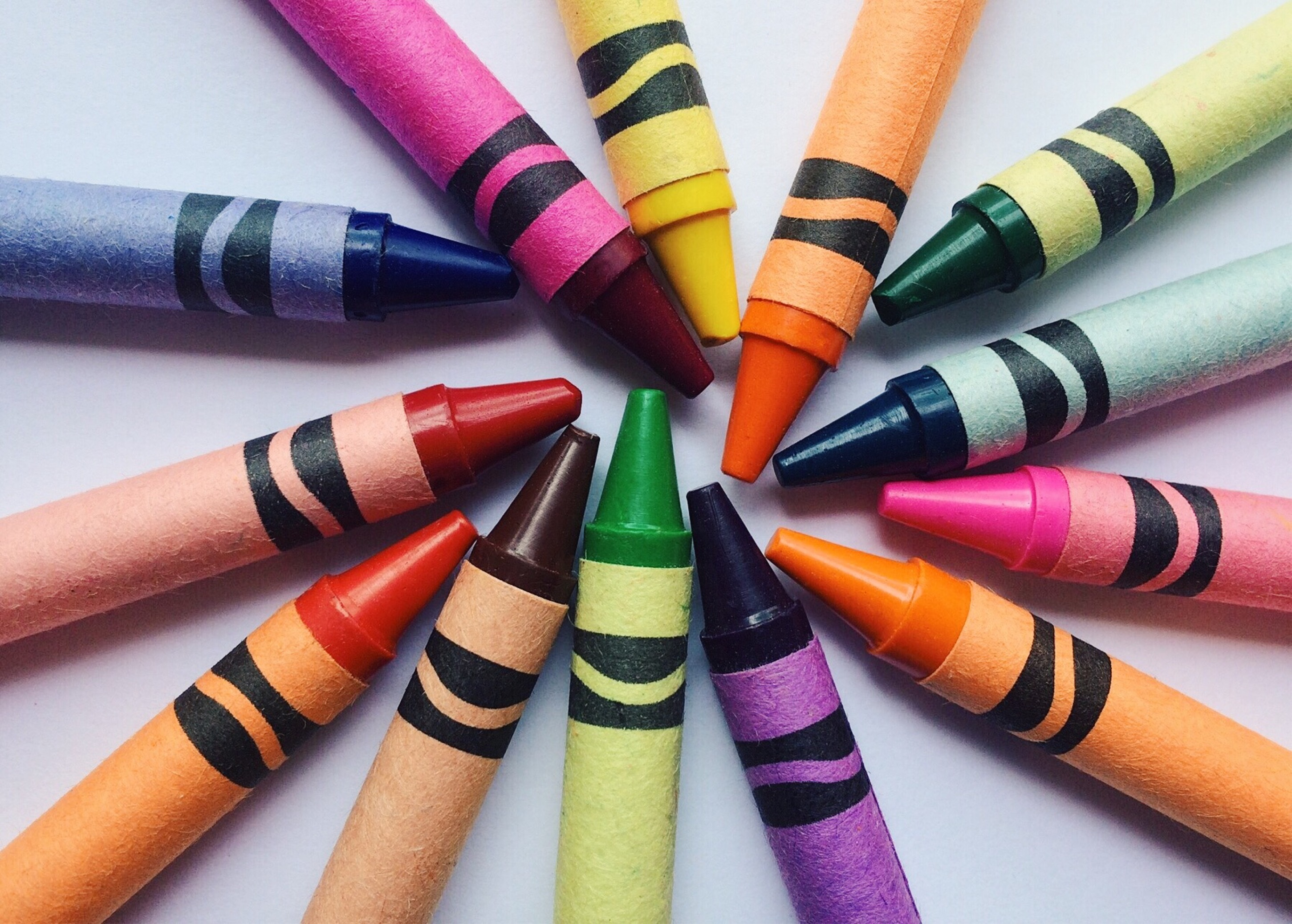 motley, miscellanea, miscellaneous, multicolored, colored pencils, colour pencils, wax pencils