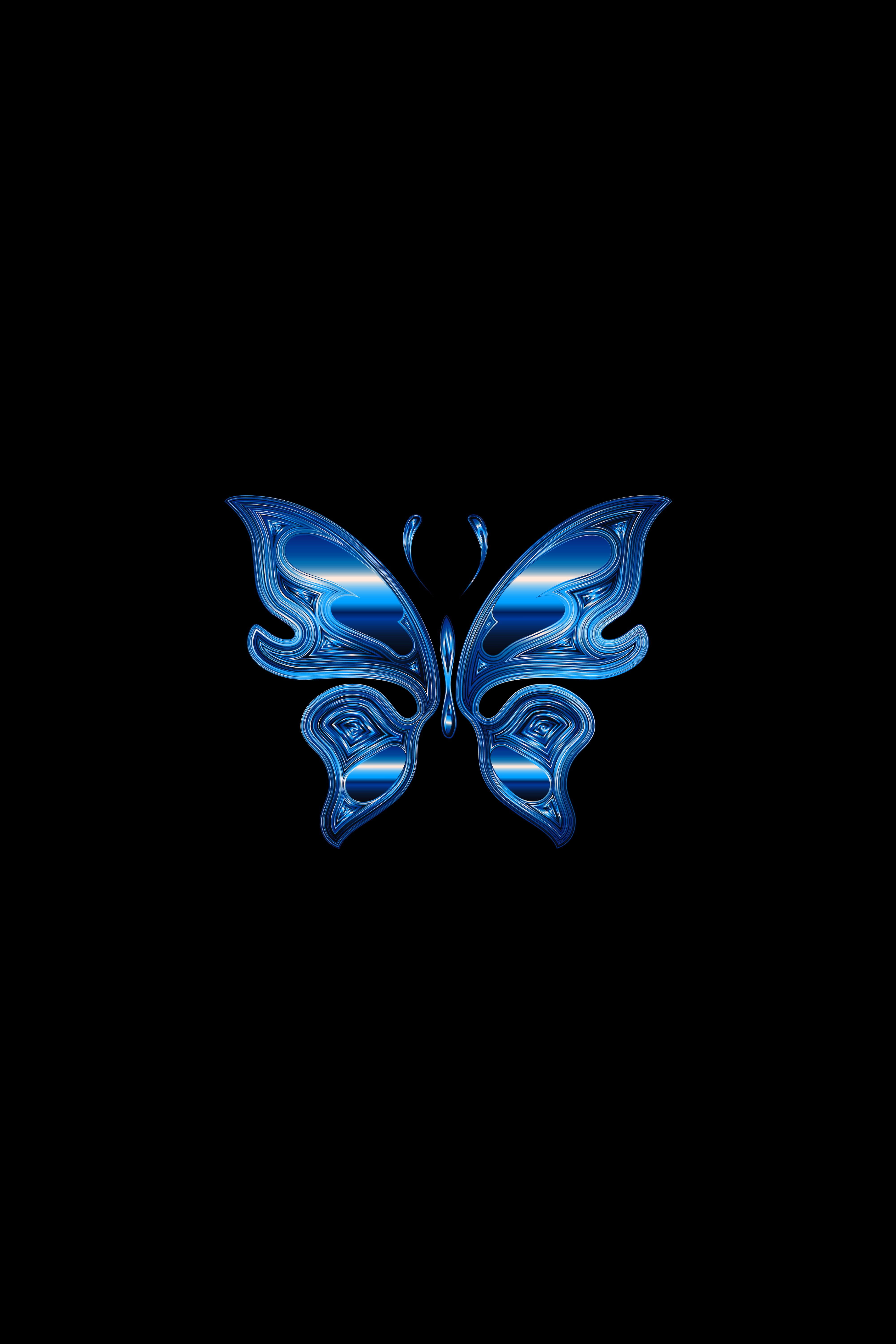 butterfly, brilliance, chromatic, shine, bright, minimalism, prismatic 5K