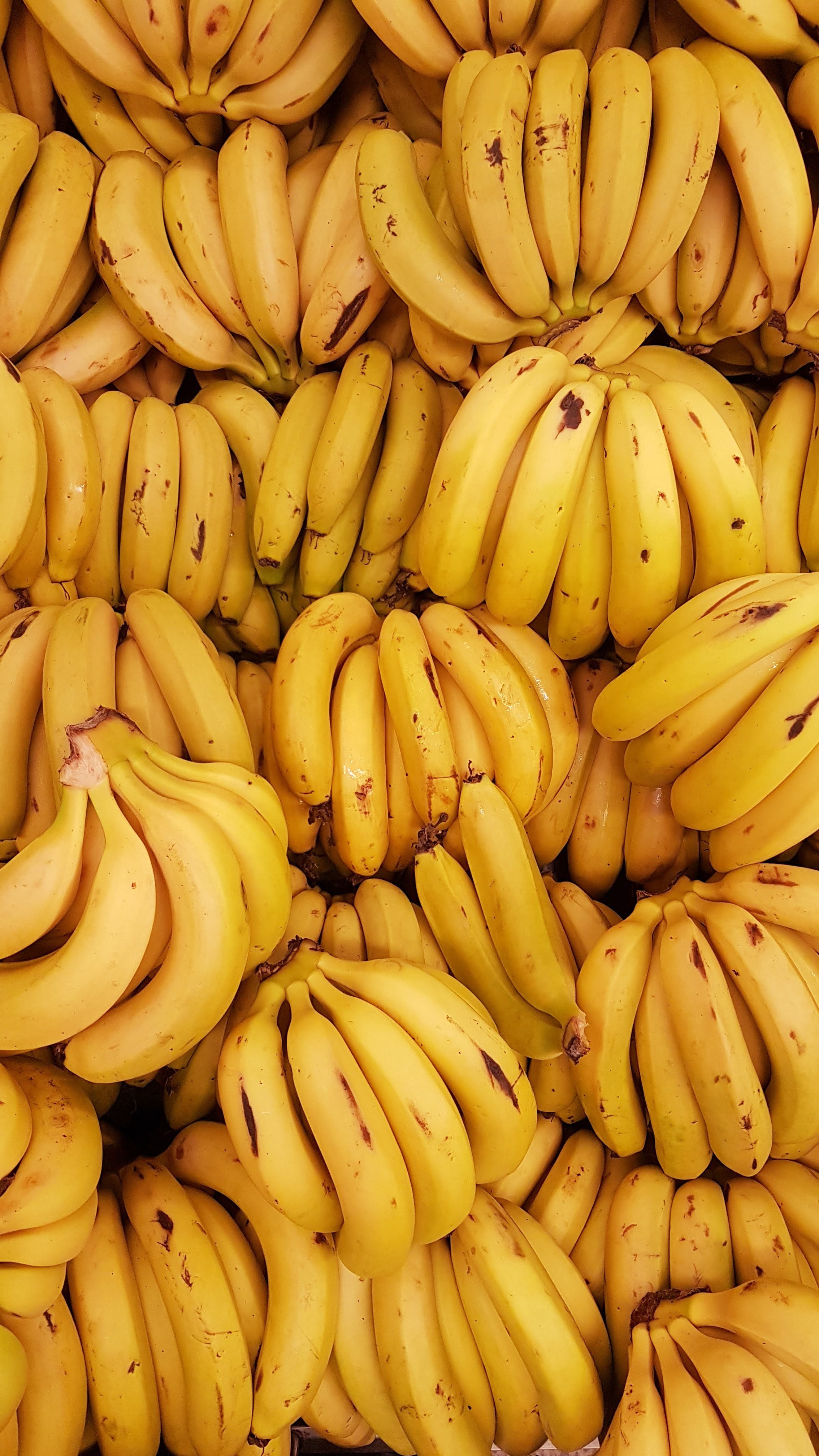 106222 Bildschirmschoner und Hintergrundbilder Bananas auf Ihrem Telefon. Laden Sie obst, bündel, gelb, lebensmittel Bilder kostenlos herunter