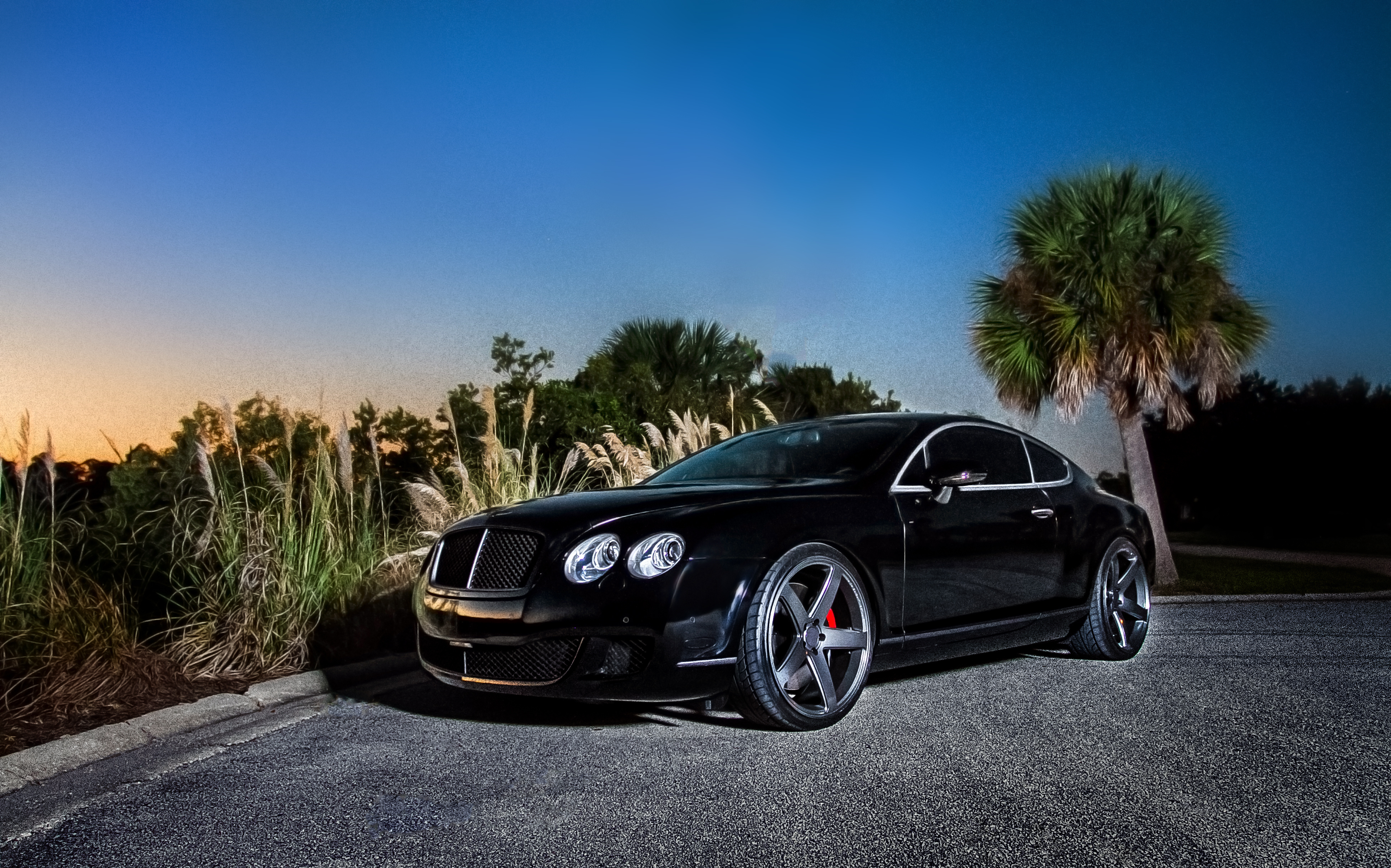 73168 Screensavers and Wallpapers Bentley for phone. Download bentley, cars, black, side view, continental gt pictures for free