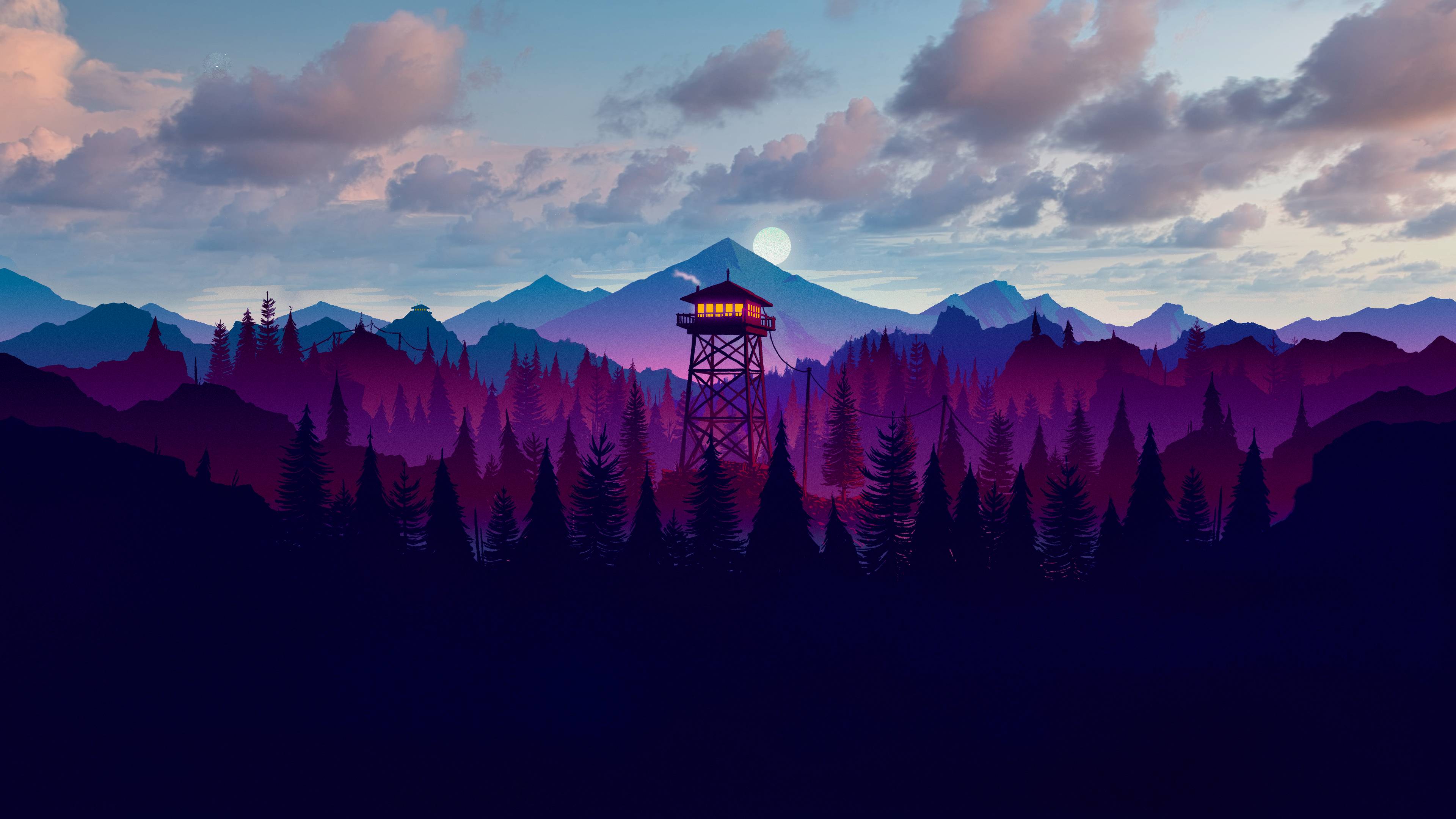 Mobile wallpaper: Video Game, Firewatch, 1054129 download the picture for  free.
