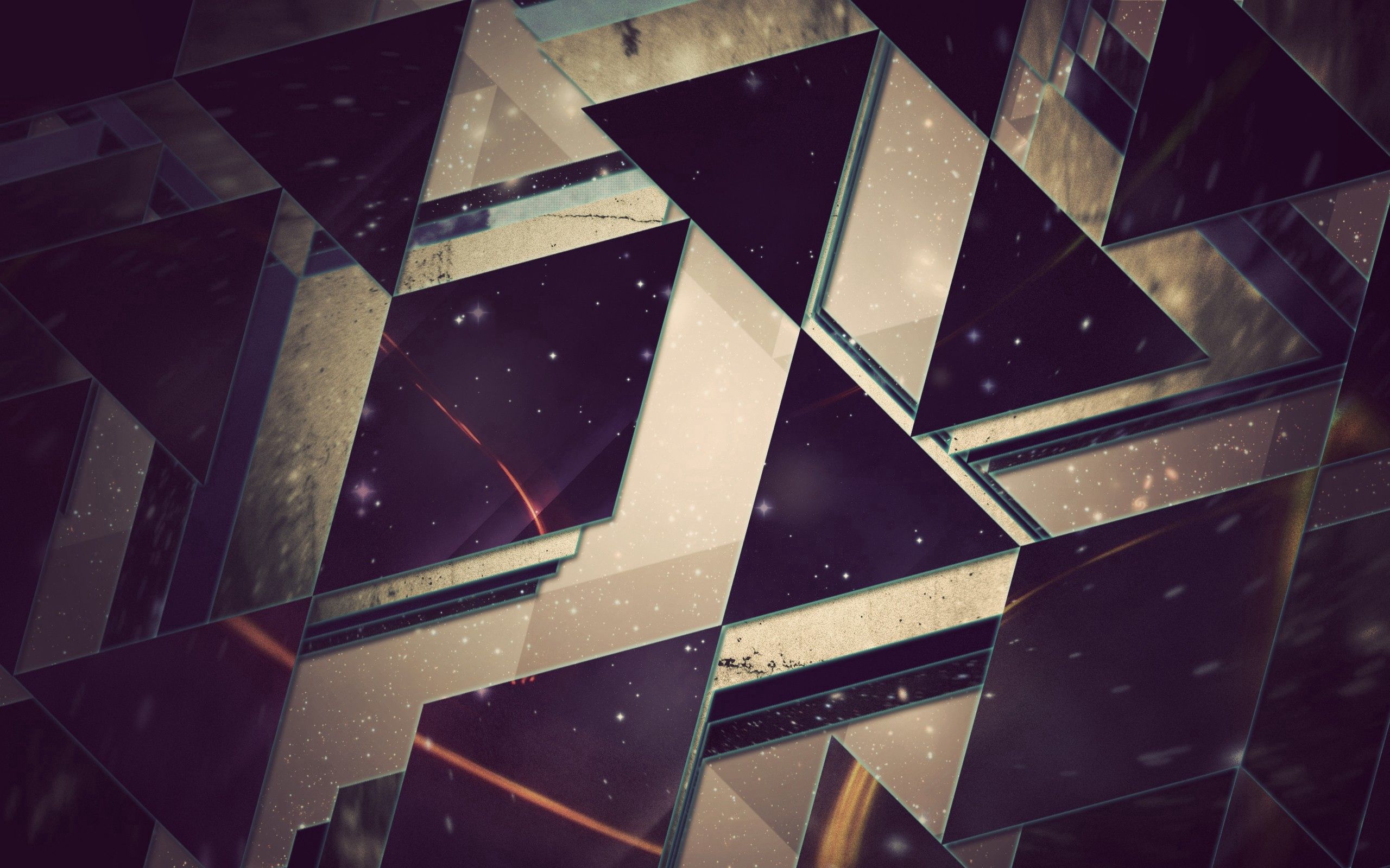 Download mobile wallpaper Light, Abstract, Background, Shine, Triangles for free.
