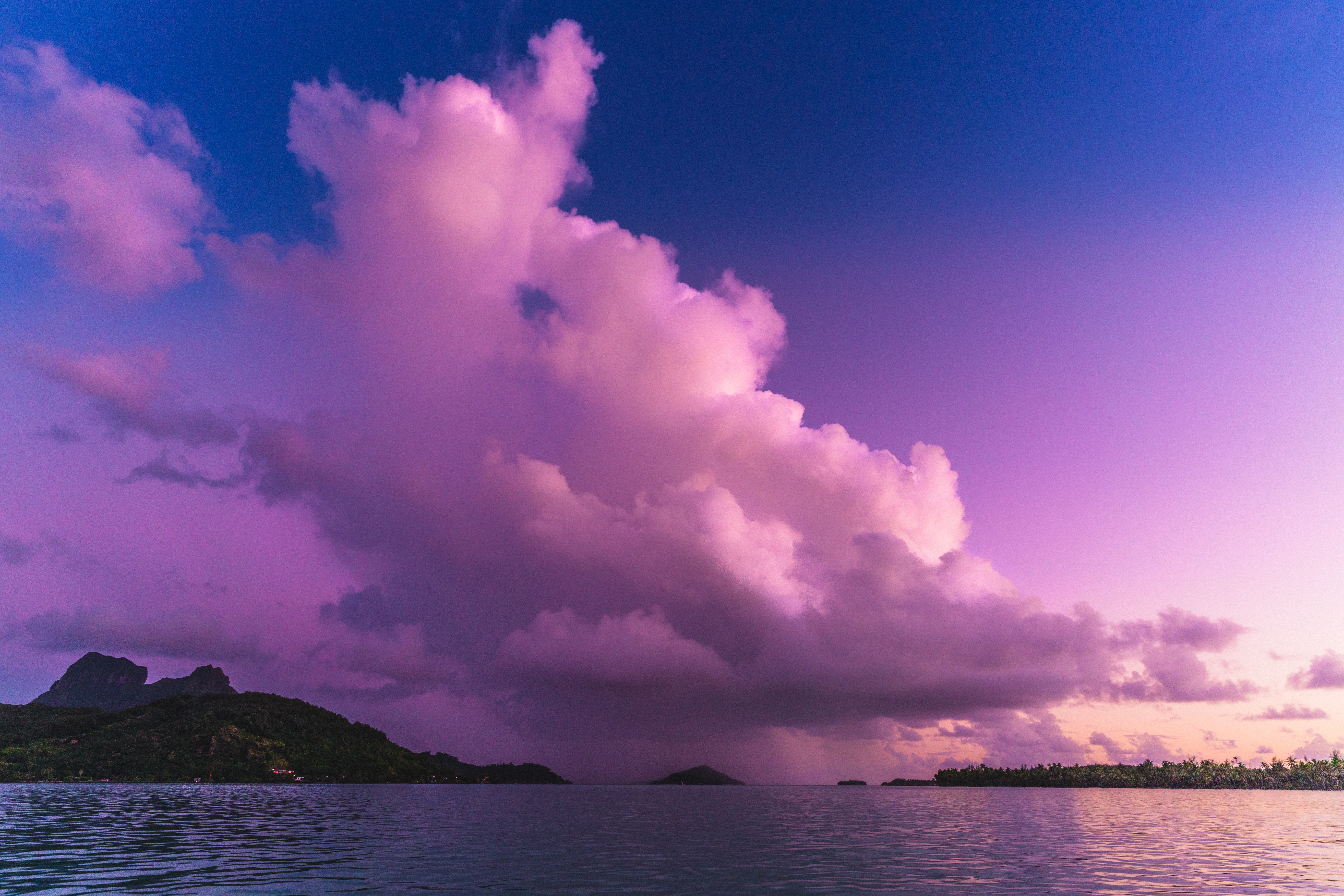 Die besten Bora Bora-Hintergründe für den Telefonbildschirm