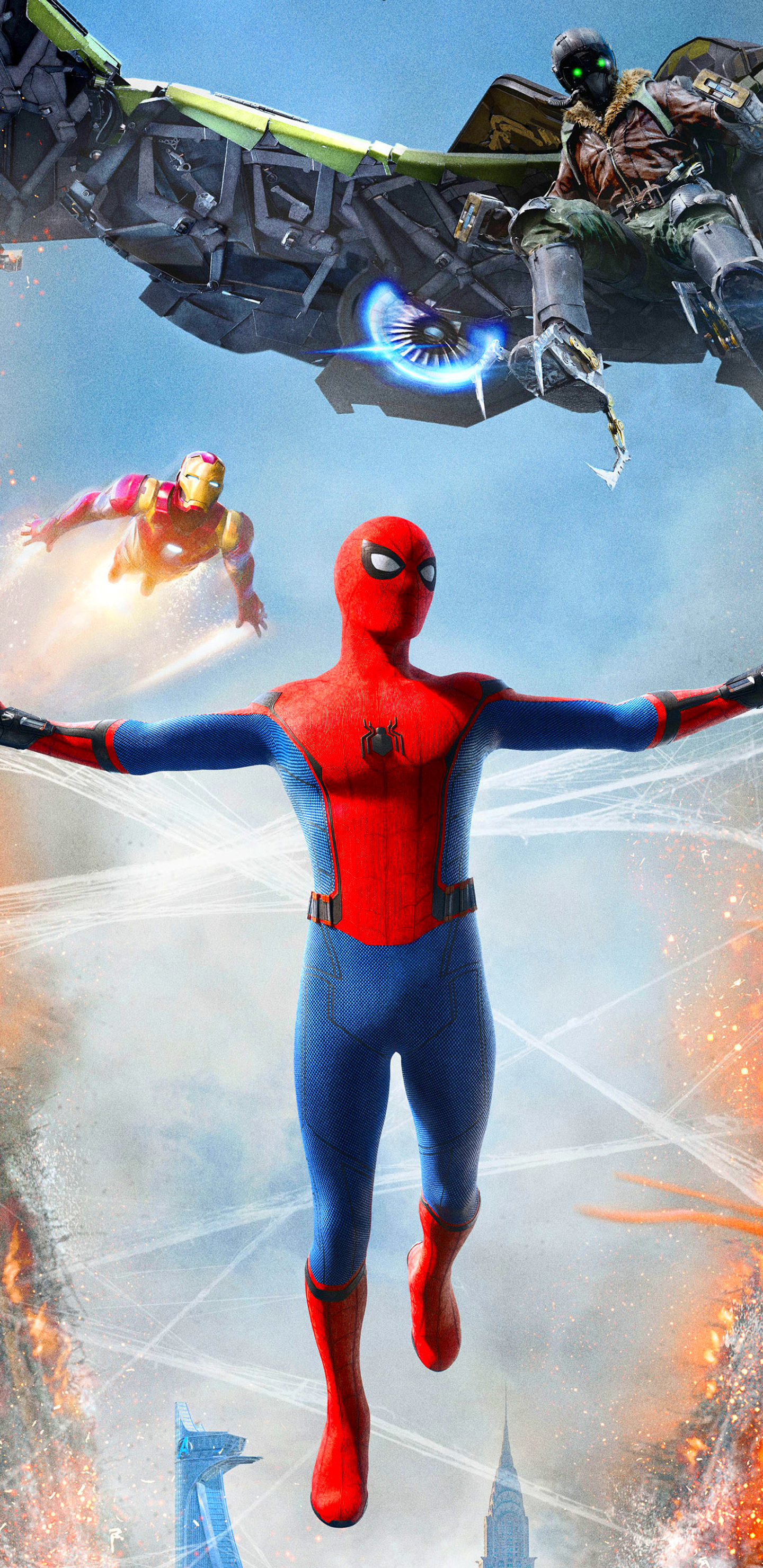 HD desktop wallpaper: Spider Man, Iron Man, Movie, Vulture (Marvel Comics), Spider  Man: Homecoming download free picture #1142858