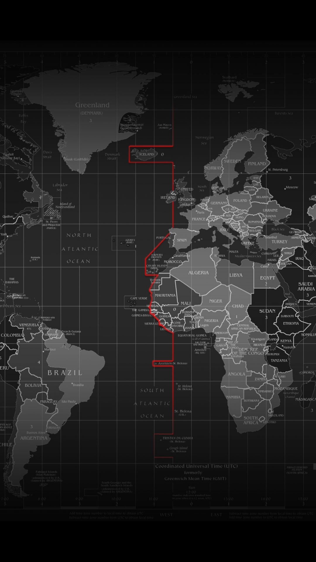 World Map  4k Wallpaper
