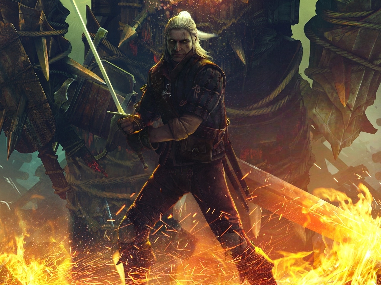 games, witcher cell phone wallpapers