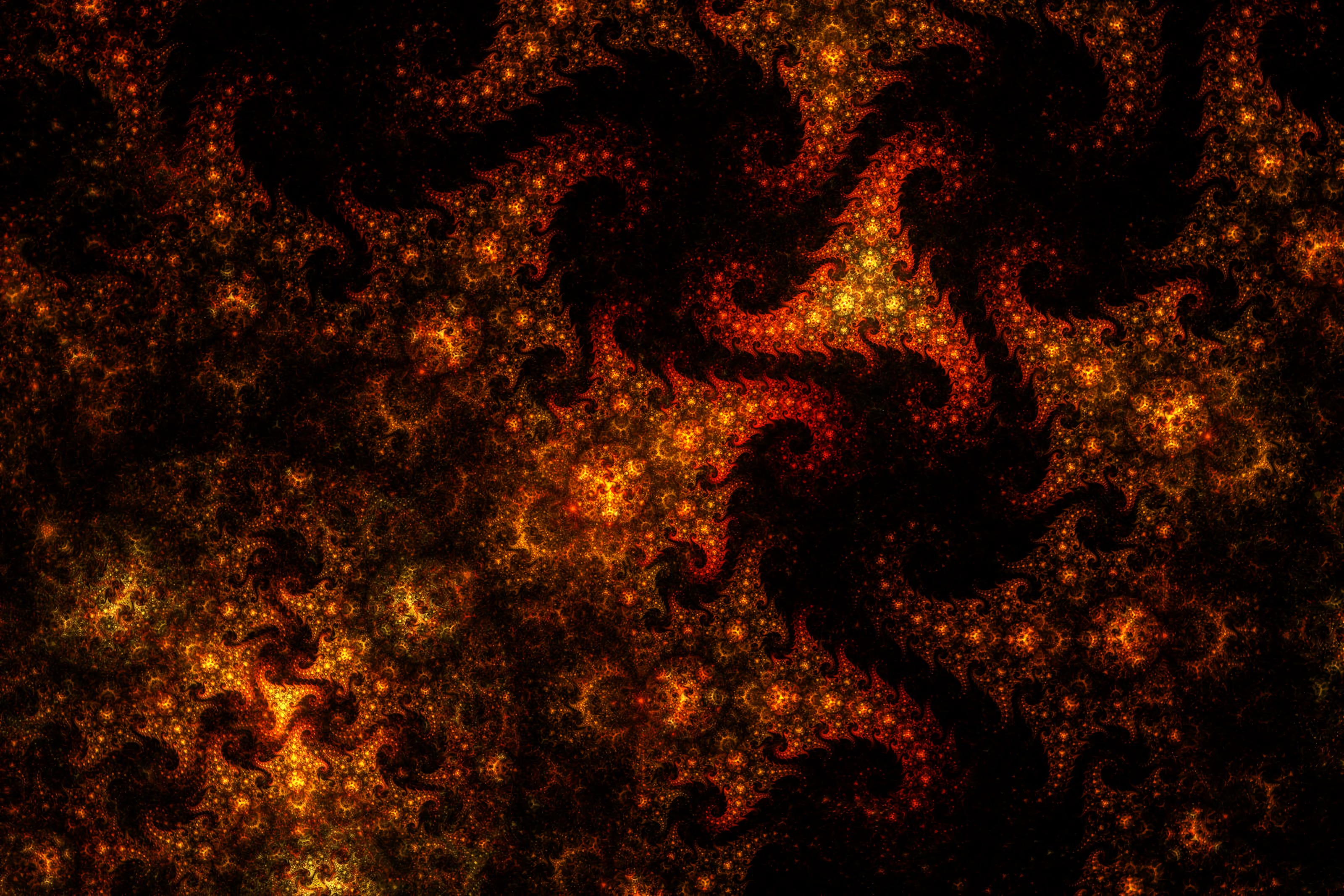 Mobile Wallpaper Confused intricate, pattern, fractal, curls