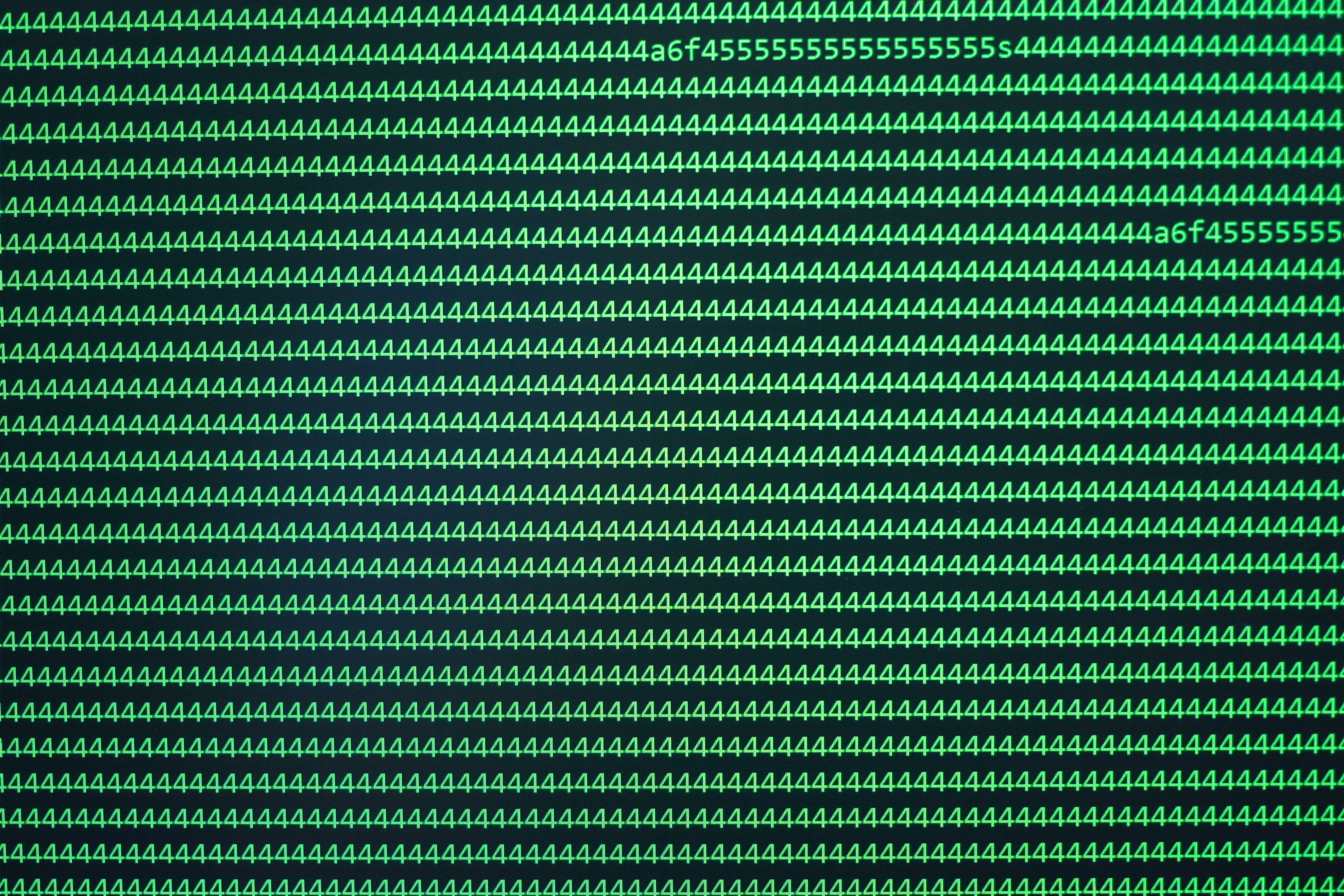miscellaneous, line, matrix, green Panoramic Wallpapers