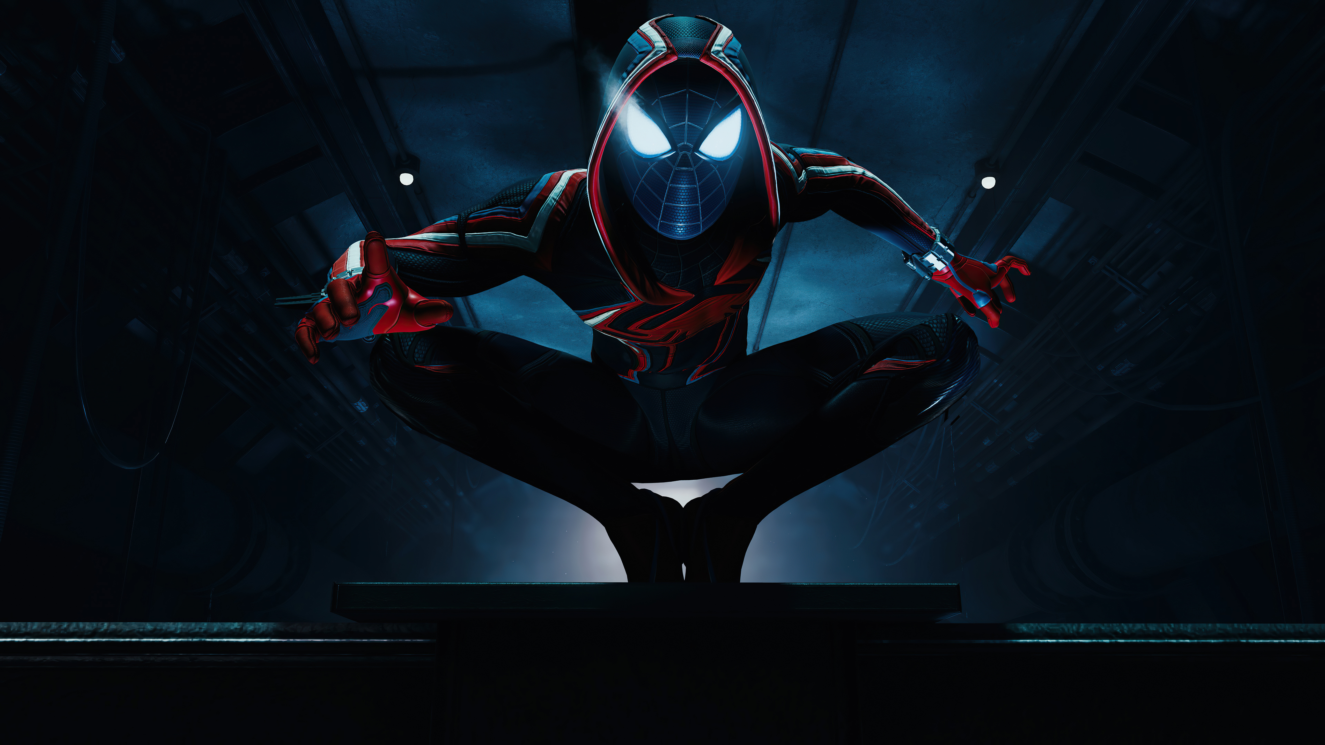 Với hình nền máy tính Spider Man Miles Morales này, bạn sẽ có một không gian làm việc mới tươi sáng, đầy năng lượng. Thiết kế tinh tế cùng đường nét hoàn hảo của siêu anh hùng này sẽ giúp cho bạn tăng thêm cảm hứng khi làm việc. 