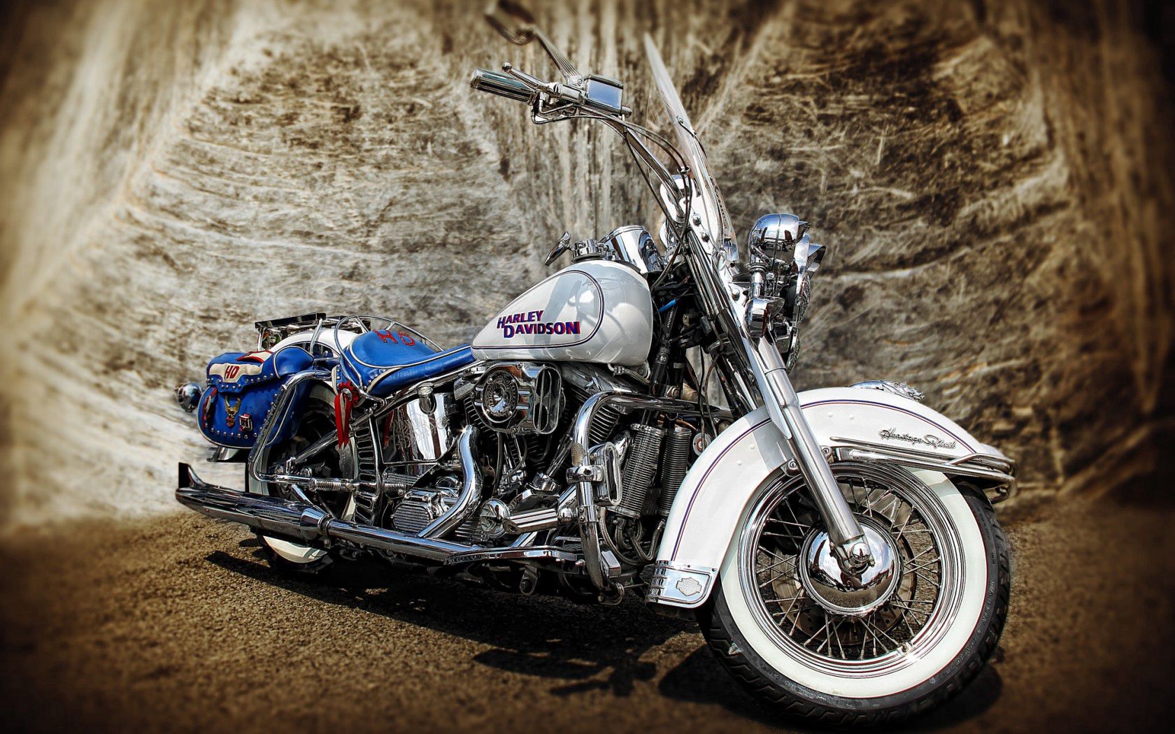 Handy-Wallpaper Motorräder, Motorrad, Hdr, Harley Davidson kostenlos herunterladen.
