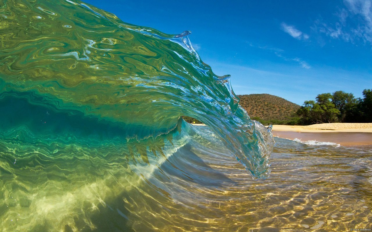 Handy-Wallpaper Wasser, Hintergrund, Sea, Waves kostenlos herunterladen.