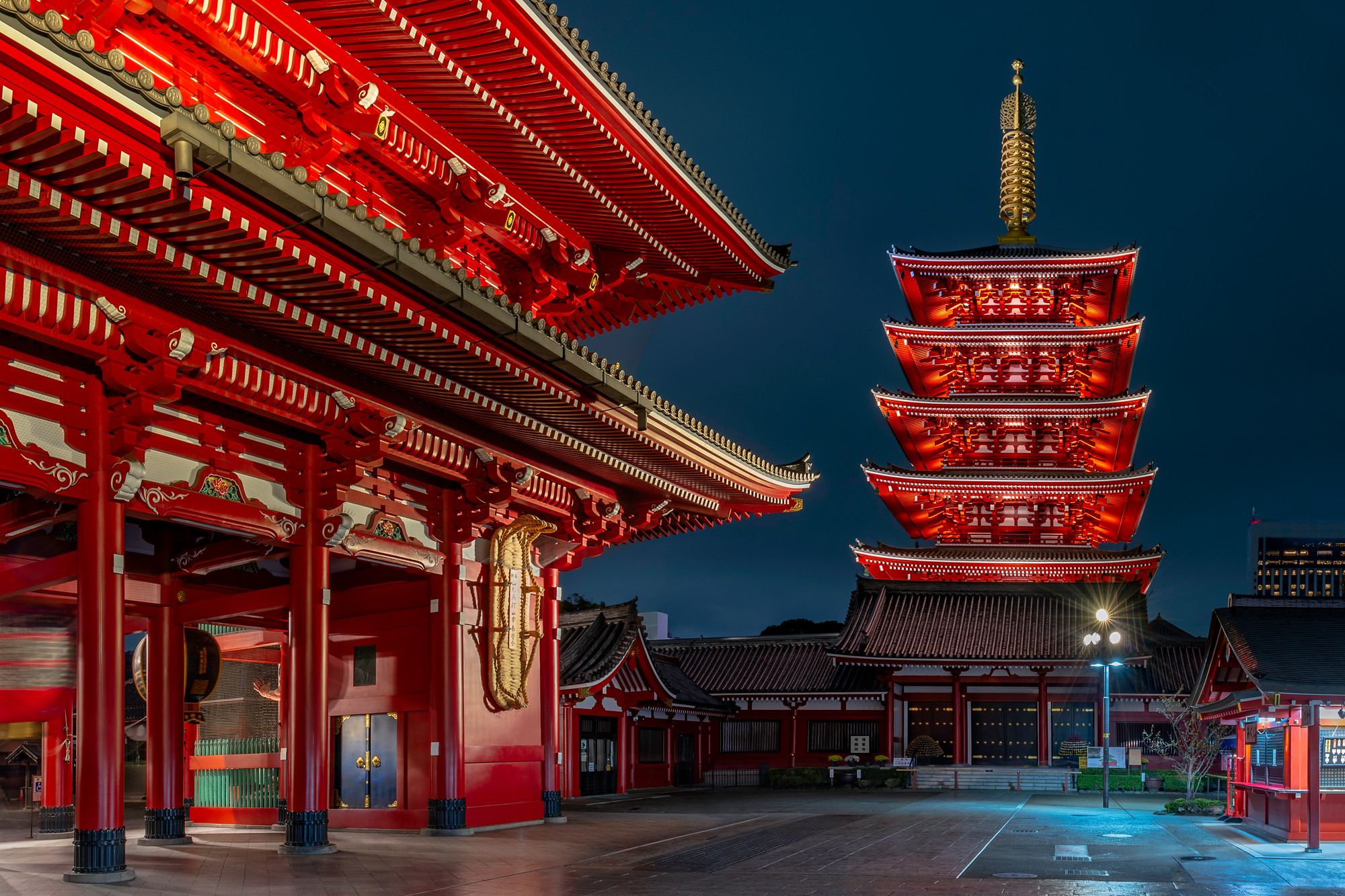 Япония Токио храм Асакуса