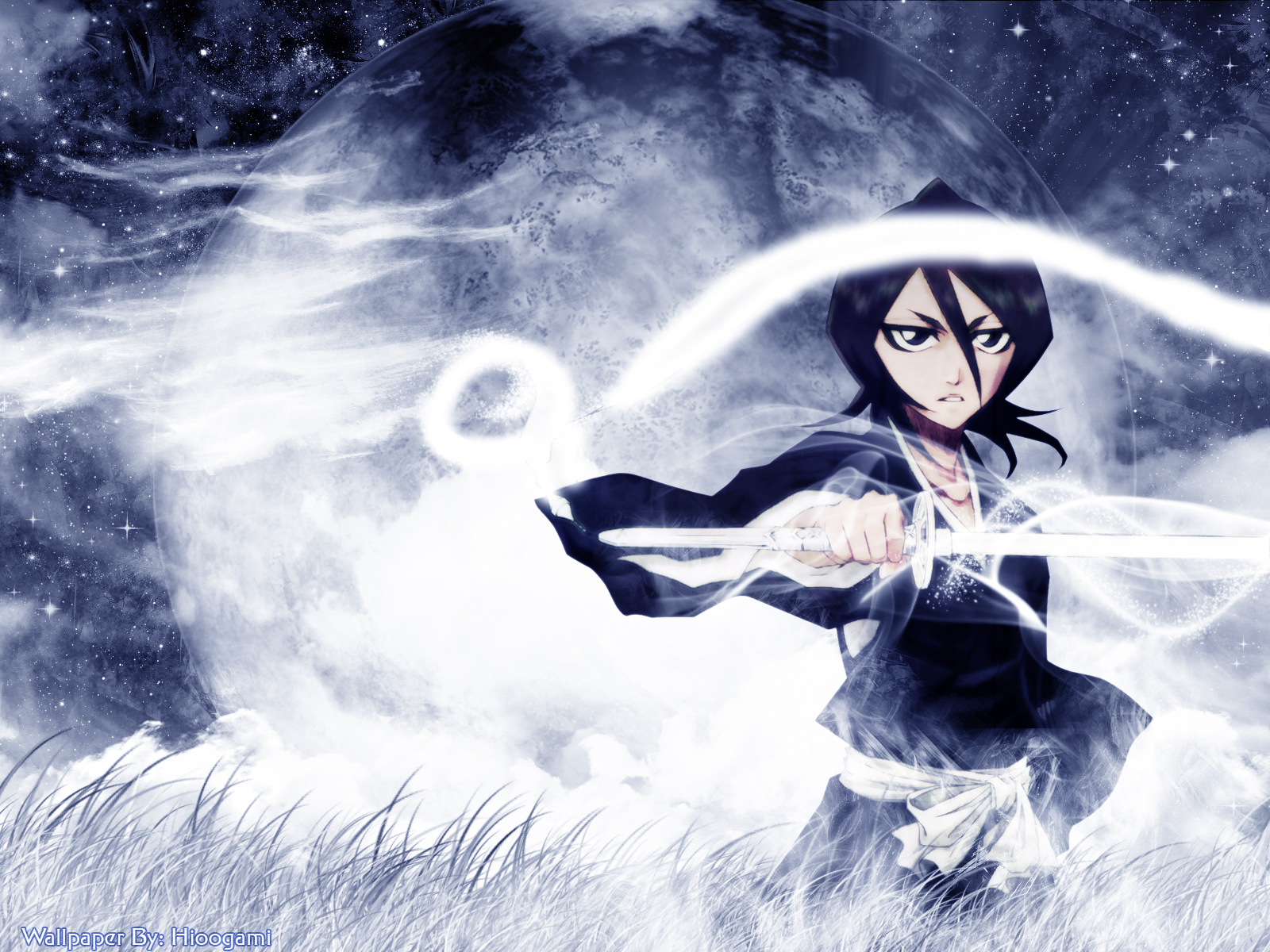 Hd Desktop Wallpaper Anime Bleach Rukia Kuchiki Ichigo Kurosaki Download Free Picture