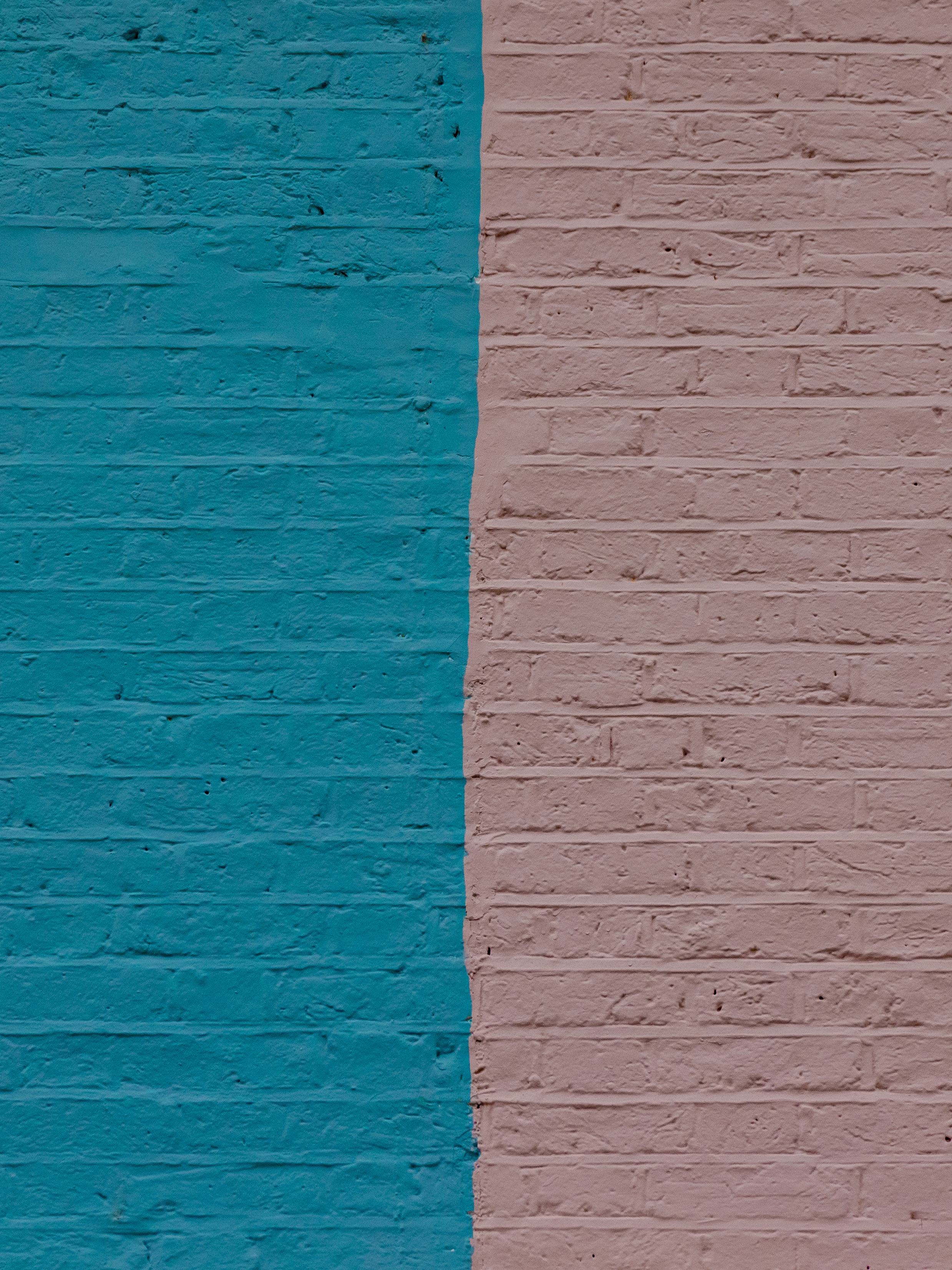 wall, pink, blue, texture, textures, paint 8K