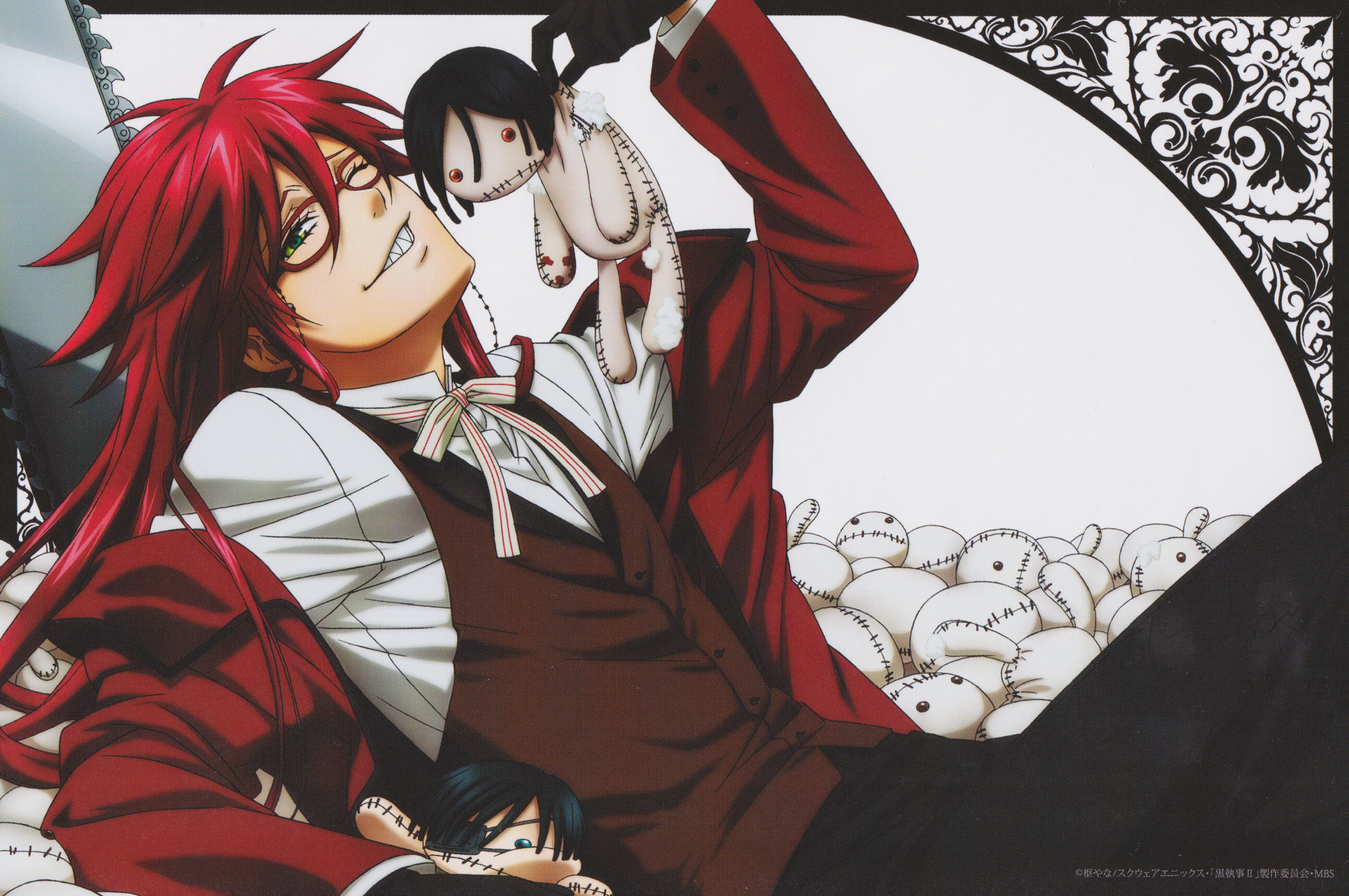grell sutcliff, anime home screen for smartphone