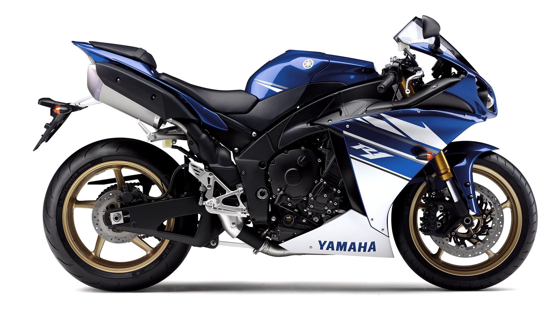 77423 Bild herunterladen motorräder, yamaha, blau, motorrad, yamaha r1 - Hintergrundbilder und Bildschirmschoner kostenlos