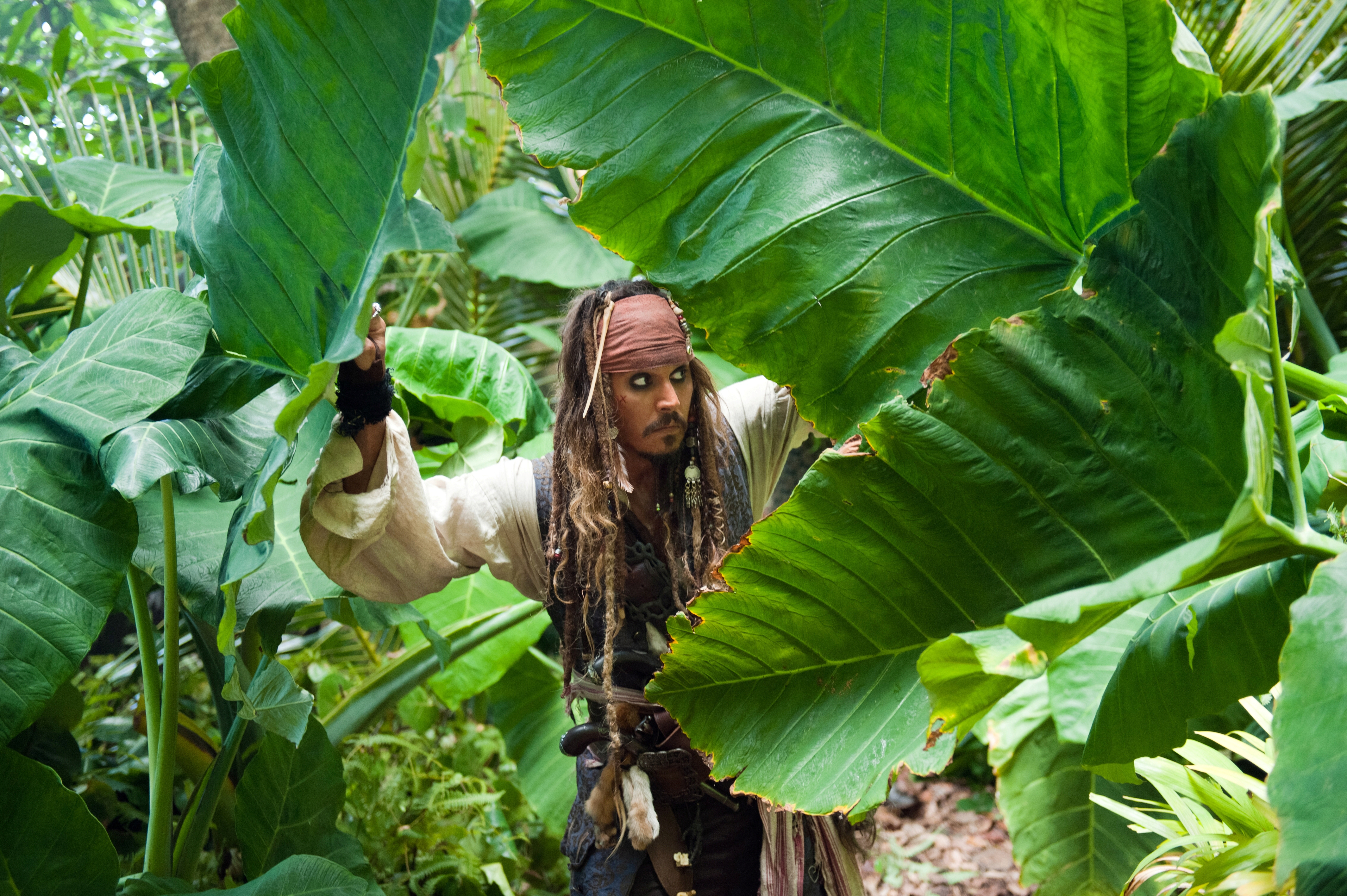 Пираты Карибского моря джунгли
