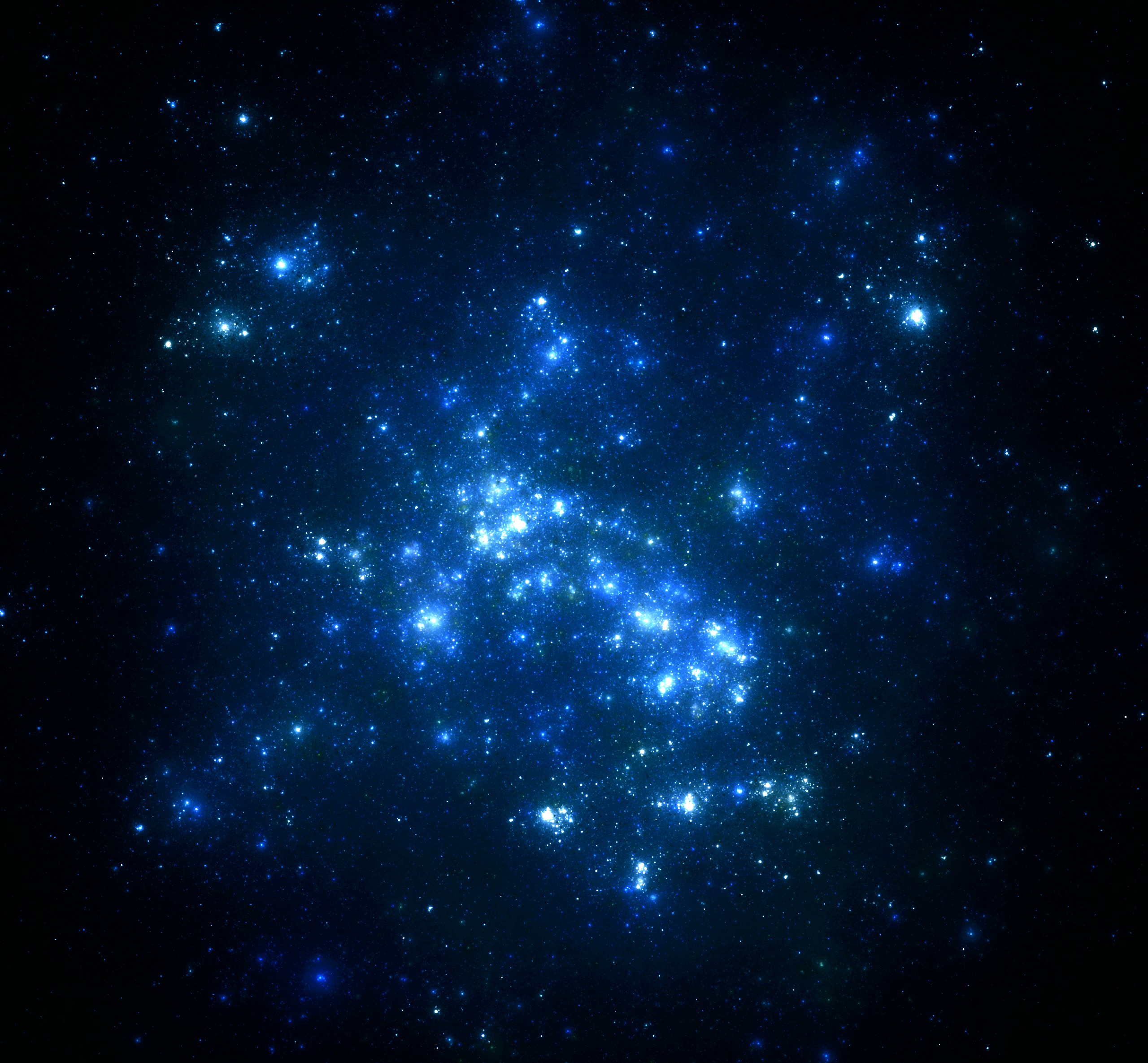 shine, stars, light, universe Nebula Cellphone FHD pic