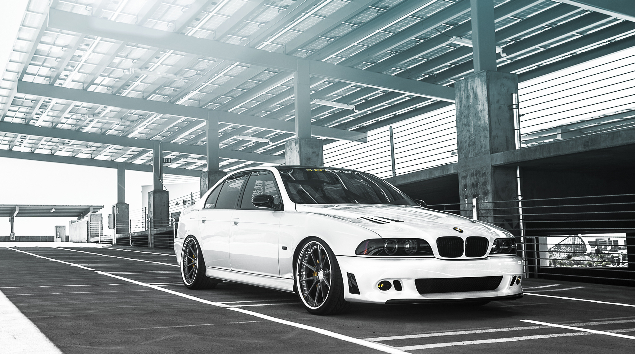 116147 download wallpaper bmw, tuning, cars, white, sedan, e39, bmw m5, 5 series screensavers and pictures for free