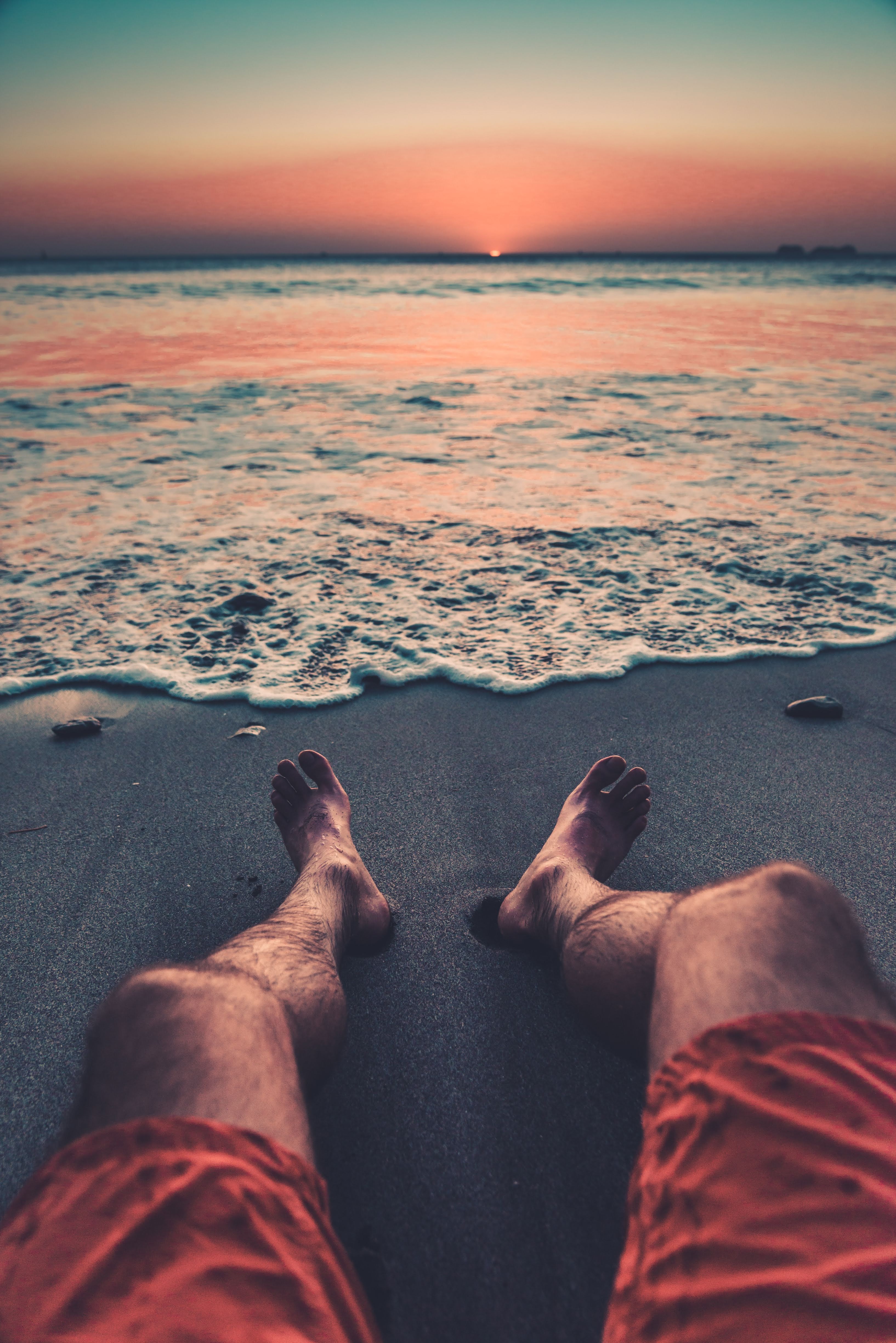 shore, beach, miscellaneous, legs Free HD pic