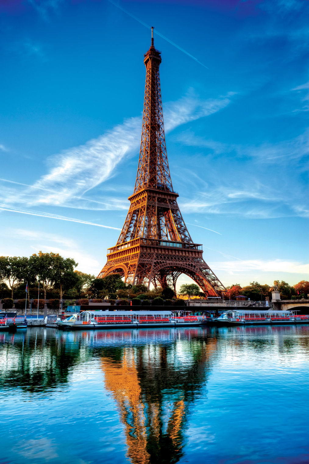Descarga gratuita de fondo de pantalla para móvil de Paisaje, Arquitectura, Torre Eiffel, París, Ríos.