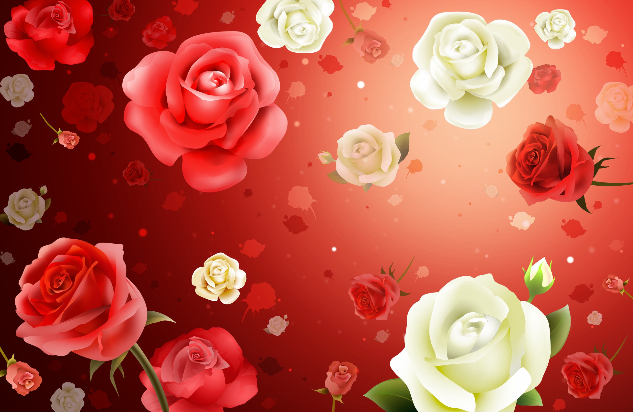 flowers, background, roses, texture, textures Full HD