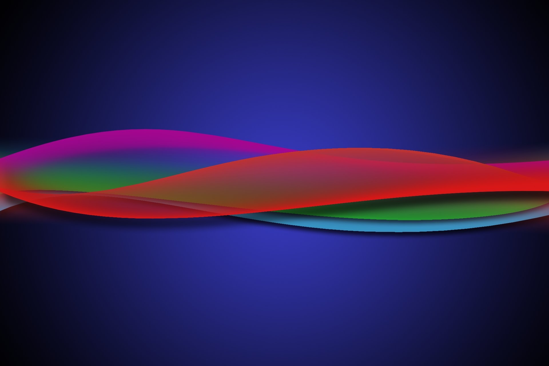Widescreen image colorful, bright, spiral, abstract