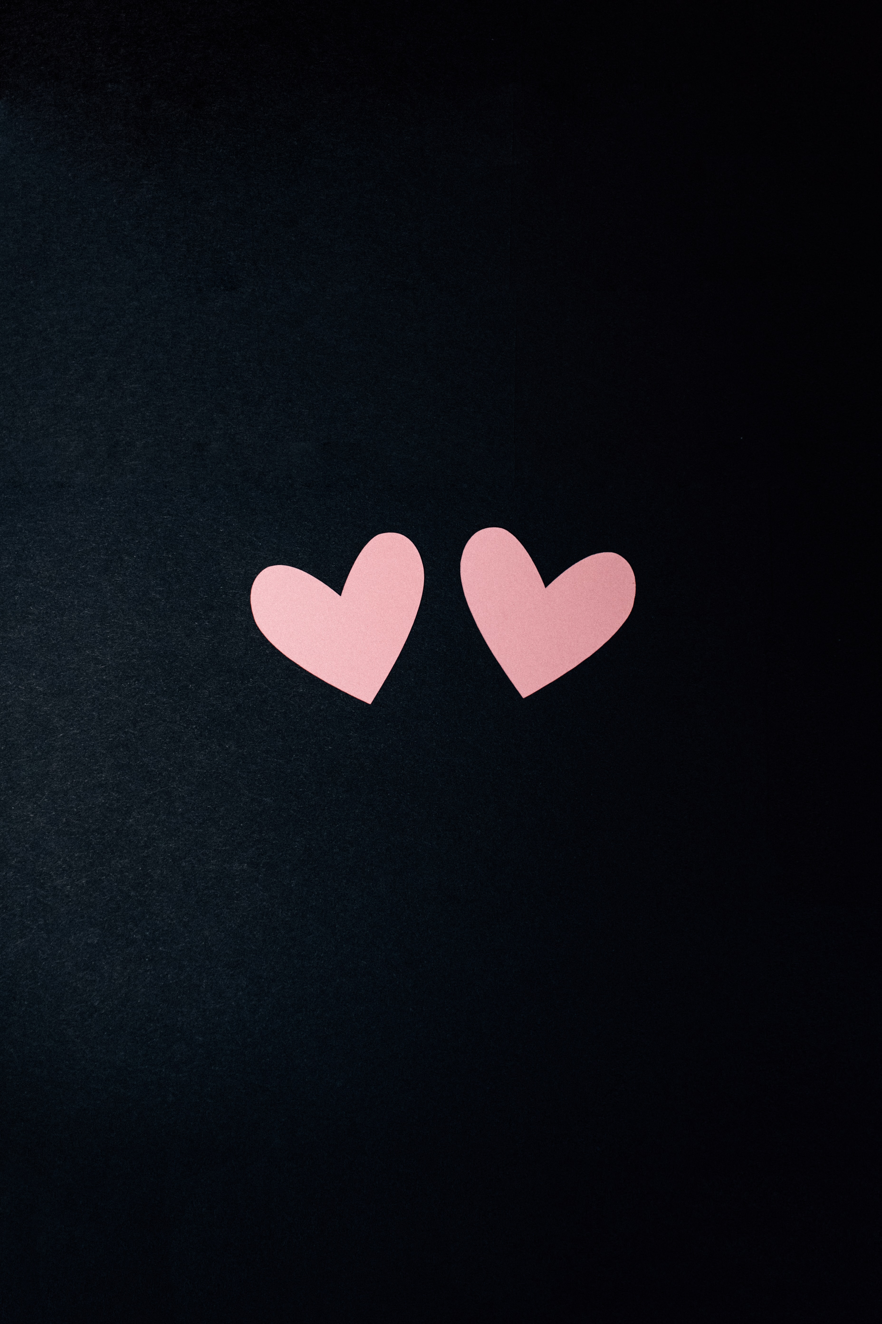 HD wallpaper hearts, love, minimalism