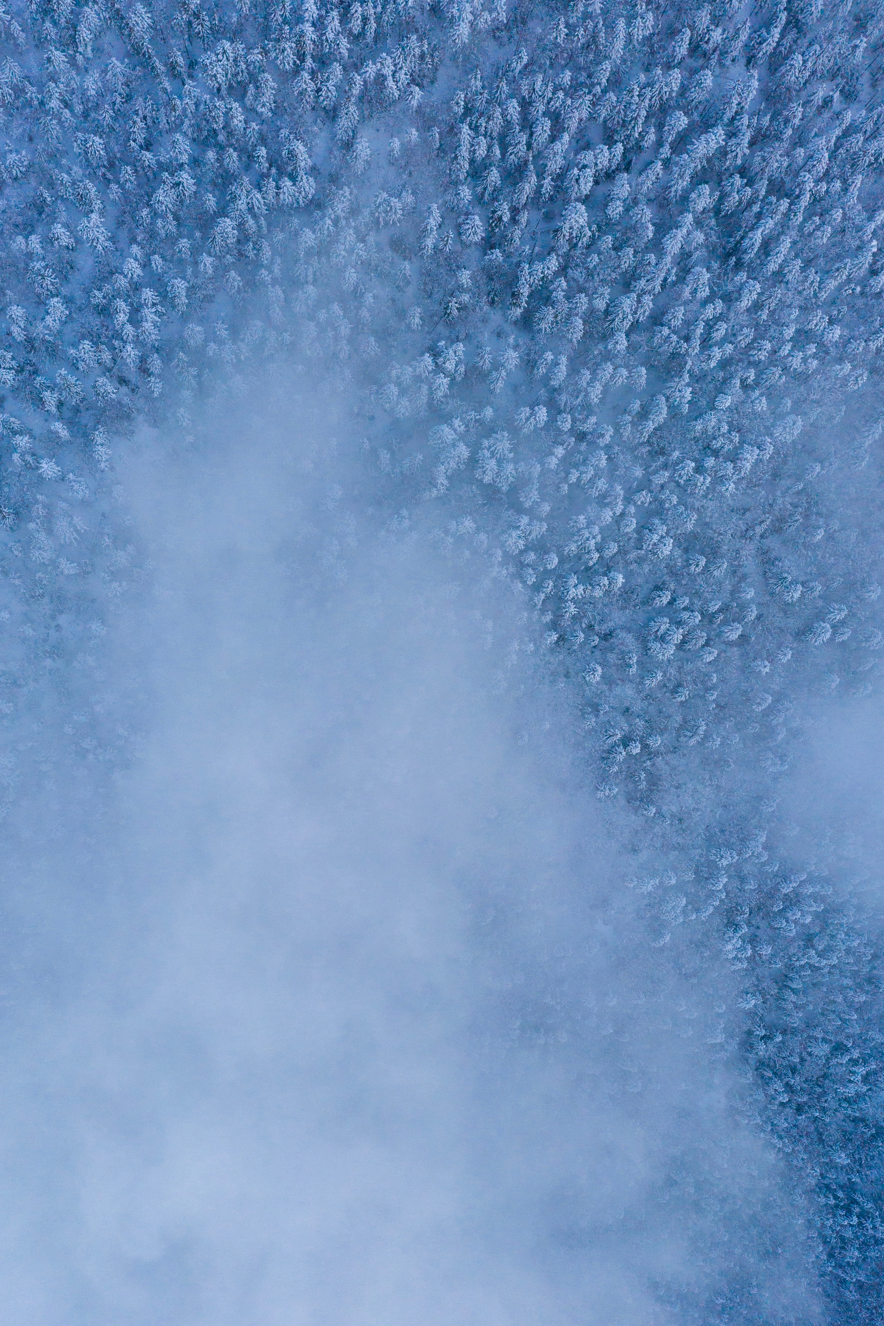 118154 Protetores de tela e papéis de parede Neve em seu telefone. Baixe vista de cima, natureza, branco, nuvem fotos gratuitamente