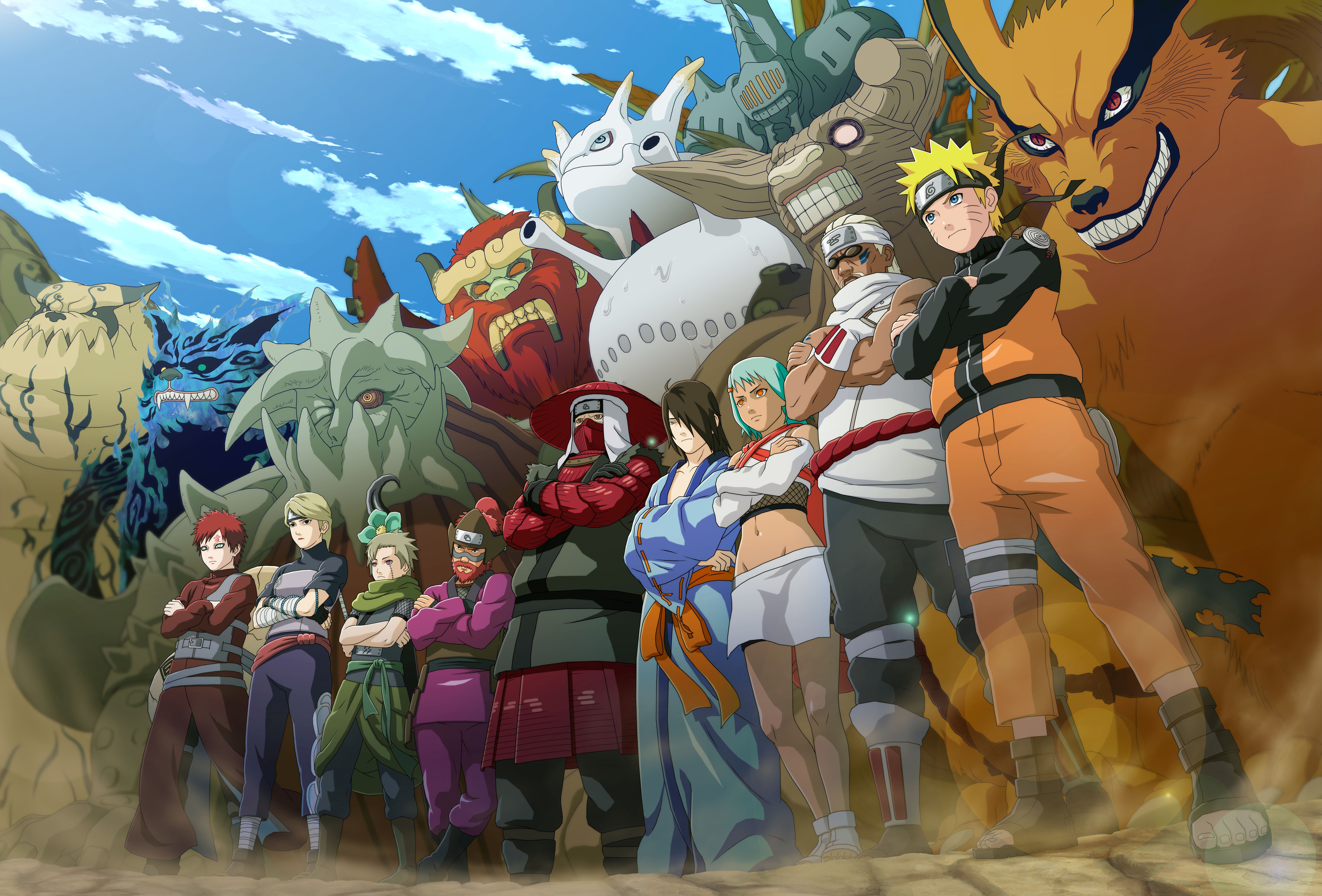 Saiken (Naruto) wallpapers for desktop, download free Saiken (Naruto)  pictures and backgrounds for PC 