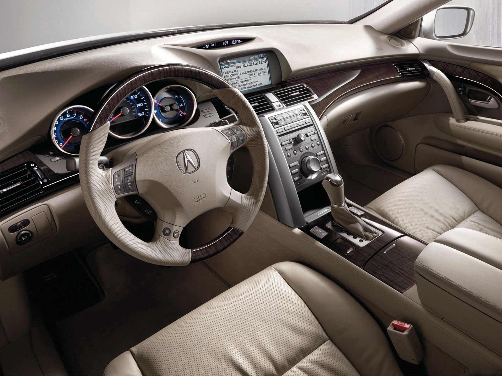 acura, interior, rudder, steering wheel Cell Phone Image