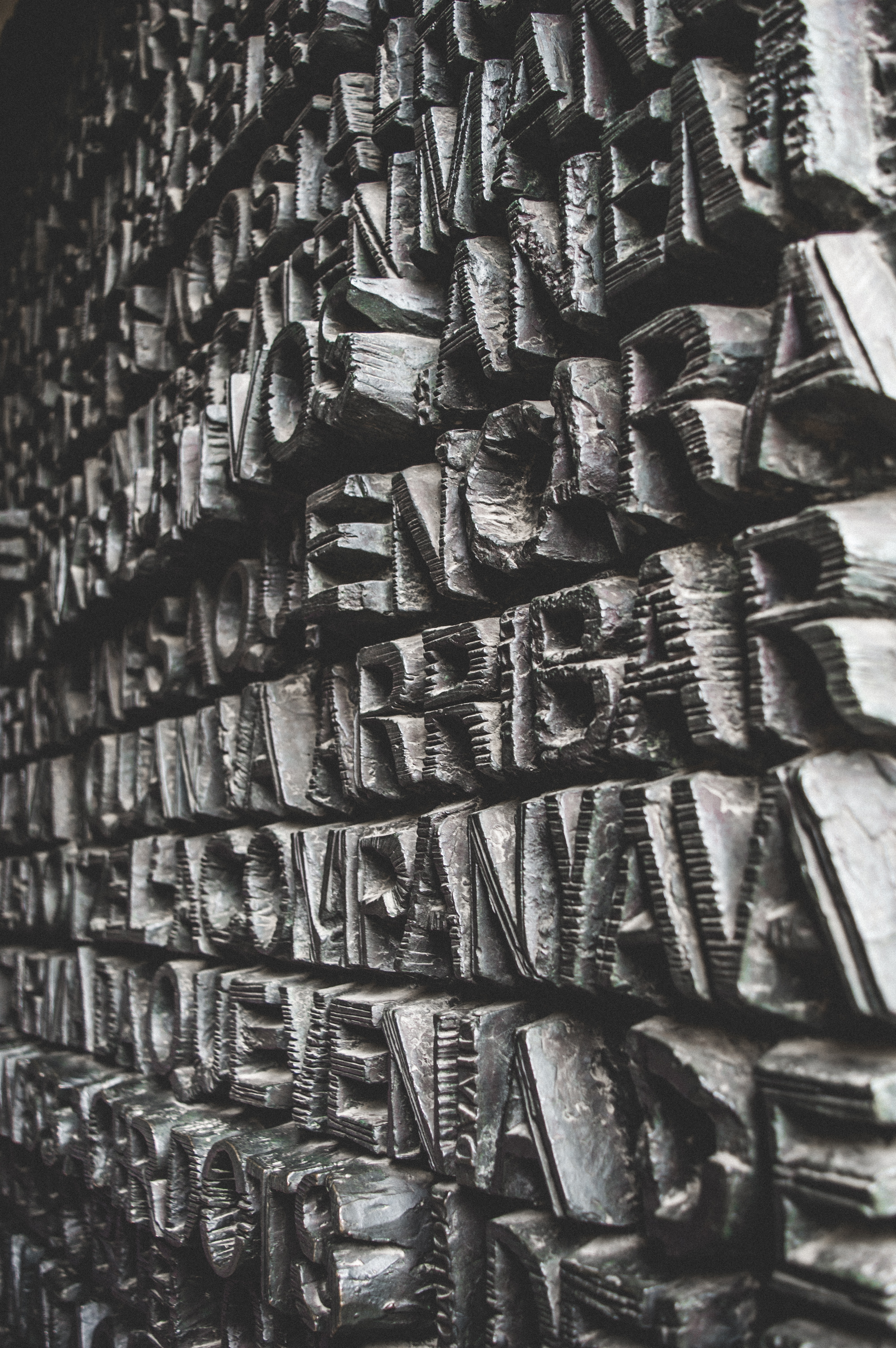 relief, letters, words, texture, wall, stone