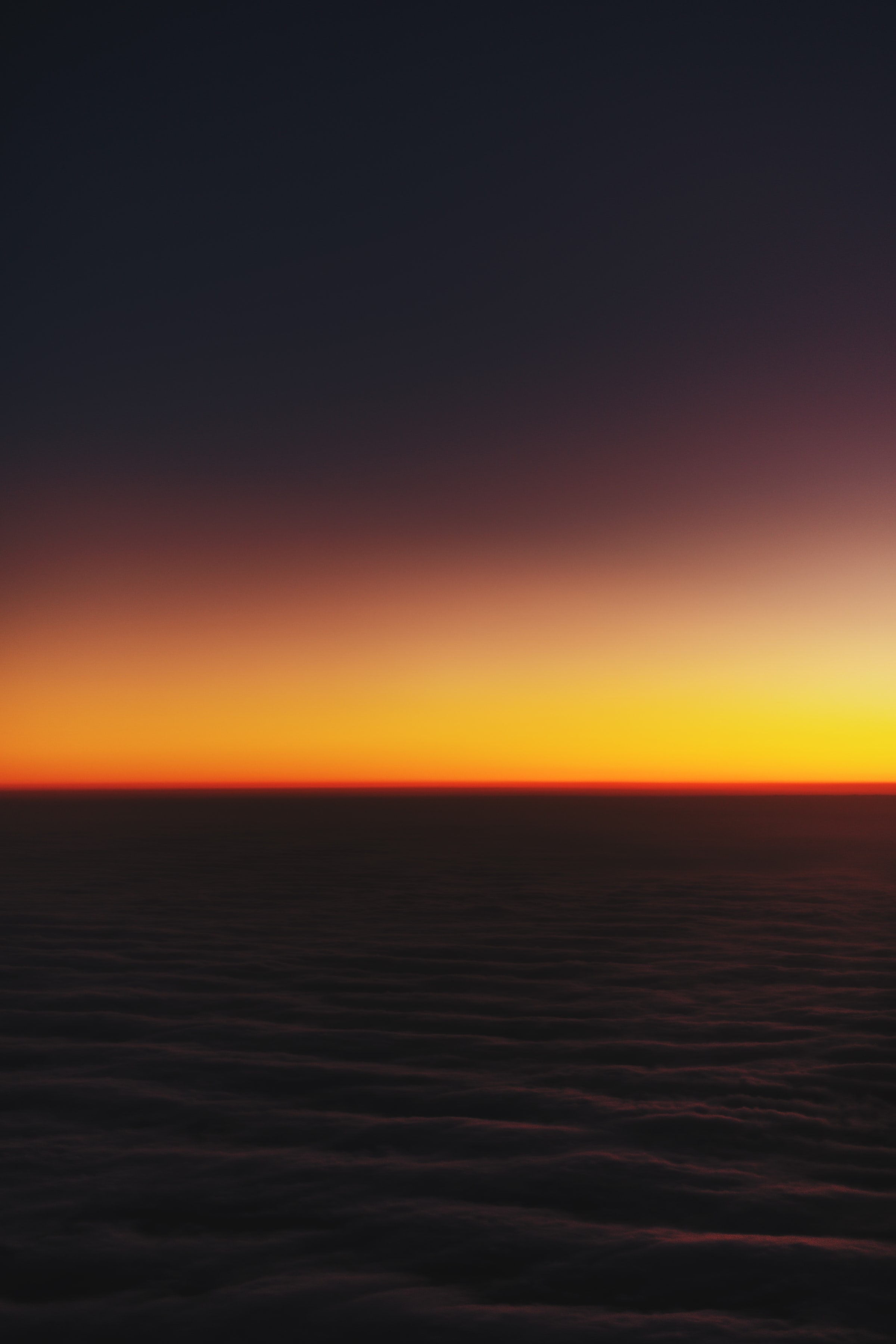 nature, sunset, sky, twilight, clouds, horizon, dusk for android